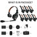 Hollyland Solidcom C1 Pro-8S Full-Duplex ENC Wireless Intercom System with 8 Headsets Kit