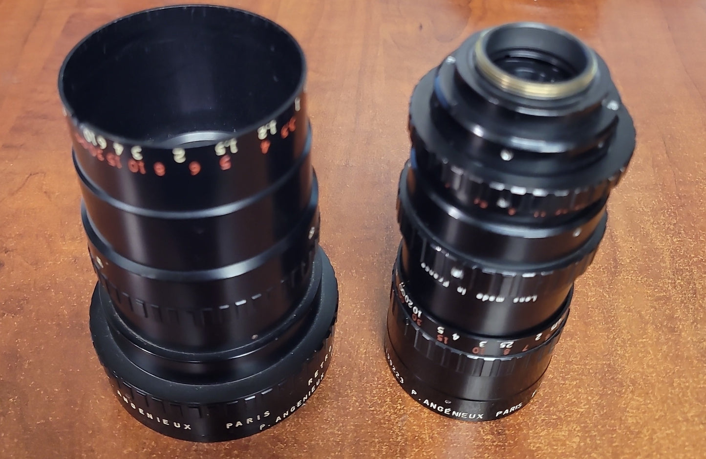 Angenieux Retro-Zoom attachment F x 0.7 POUR 4 x17 - 4 x20 (12.5-50mm) S# 1235502