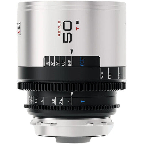 BLAZAR Remus 50mm T2 1.5x Full-Frame Anamorphic Lens - Silver