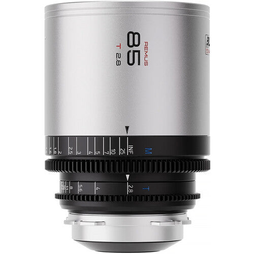 BLAZAR Remus 85mm T2.8 1.5x Full-Frame Anamorphic Lens - Silver