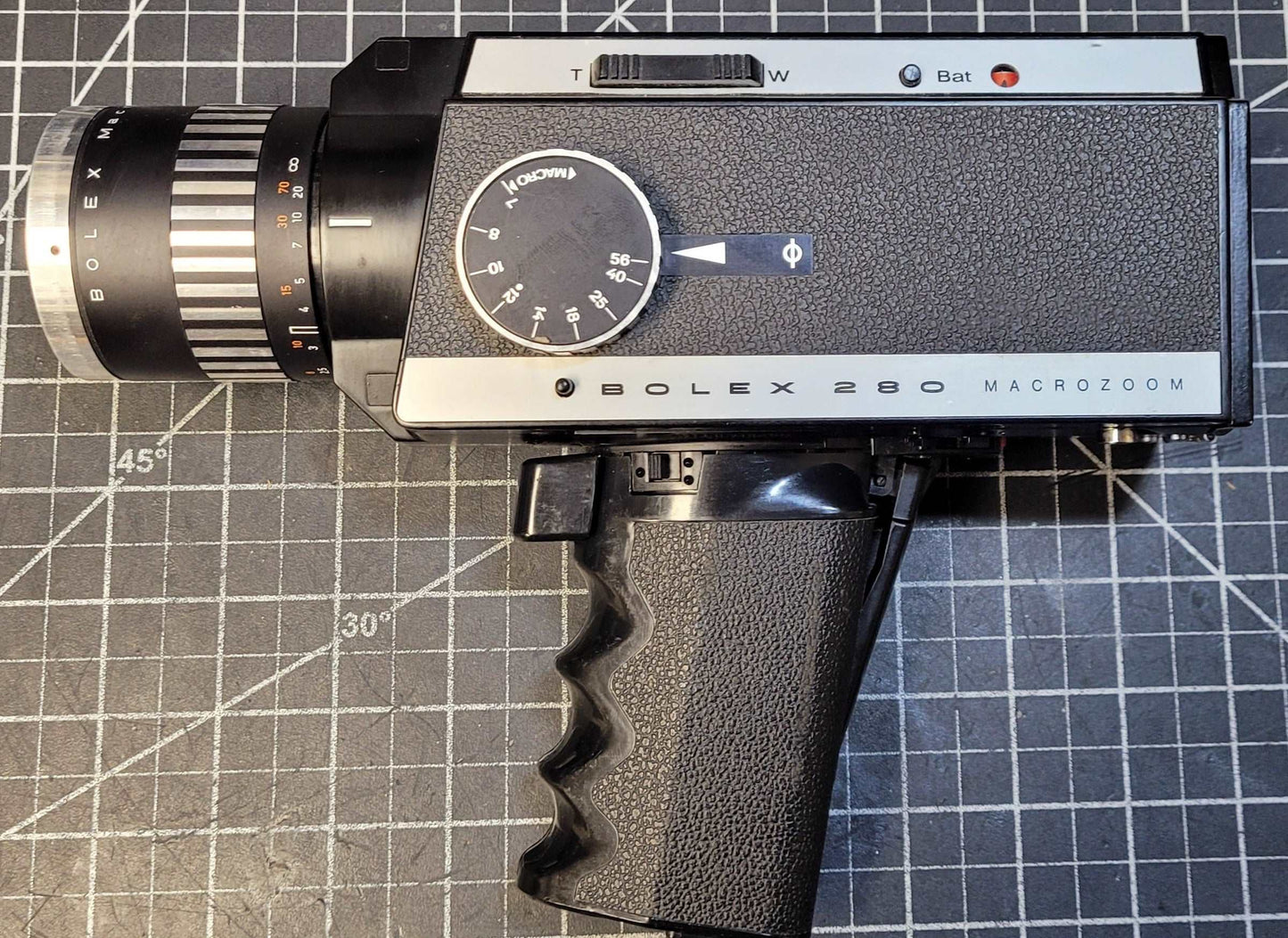 Bolex 280 Macrozoom Super 8mm Camera