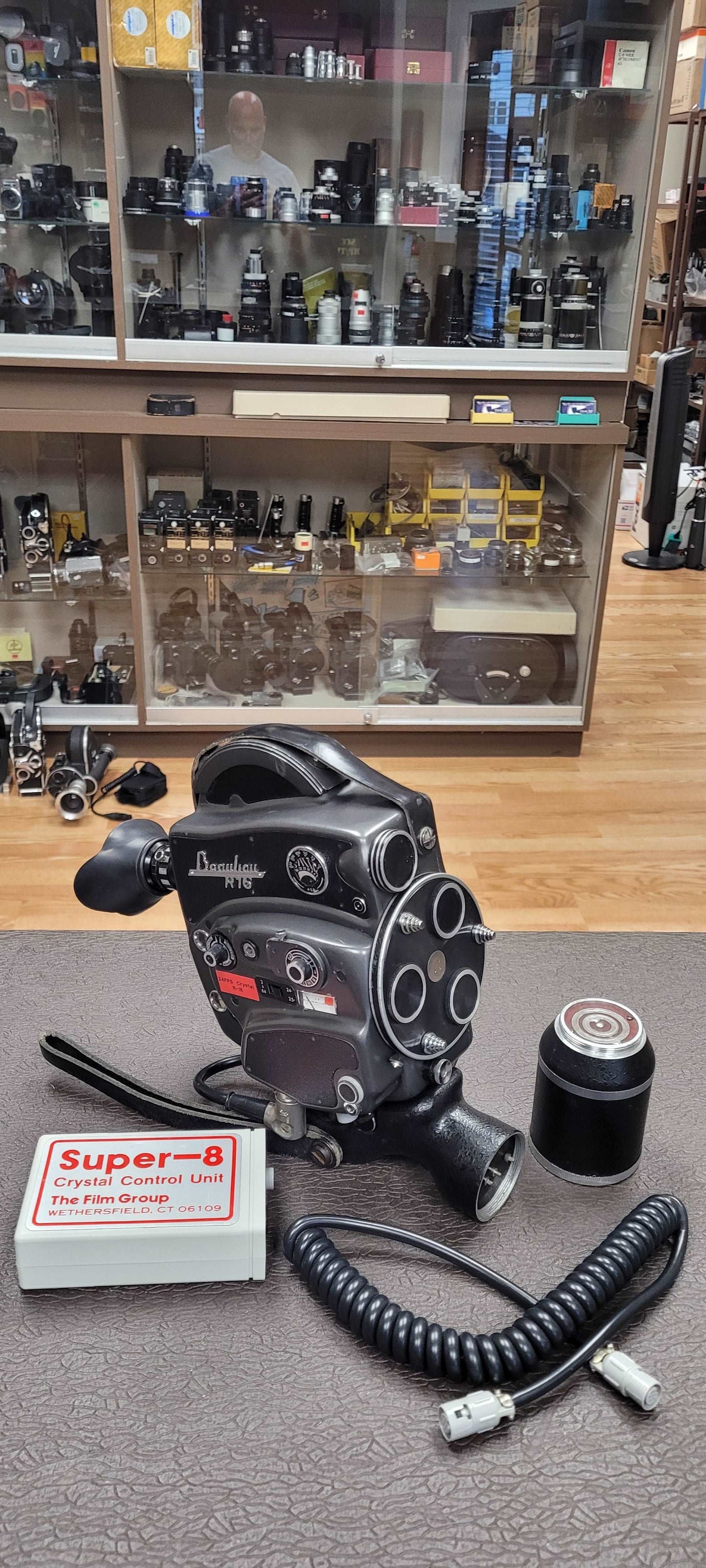 Beaulieu R-16 24FPS Crystal Synch Camera body with TFG Control Box