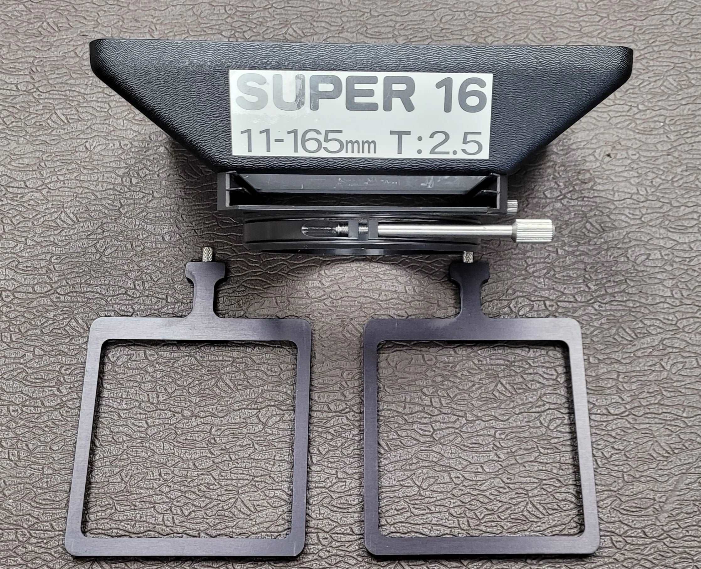 4X4 Mattebox for Canon 11-165mm Super 16mm Zoom Lens – Du-All Camera