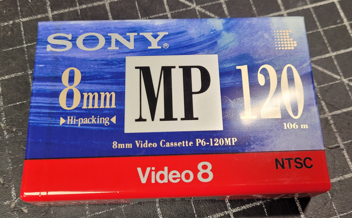 Sony 8mm MP 120 minutes P6-120MPb