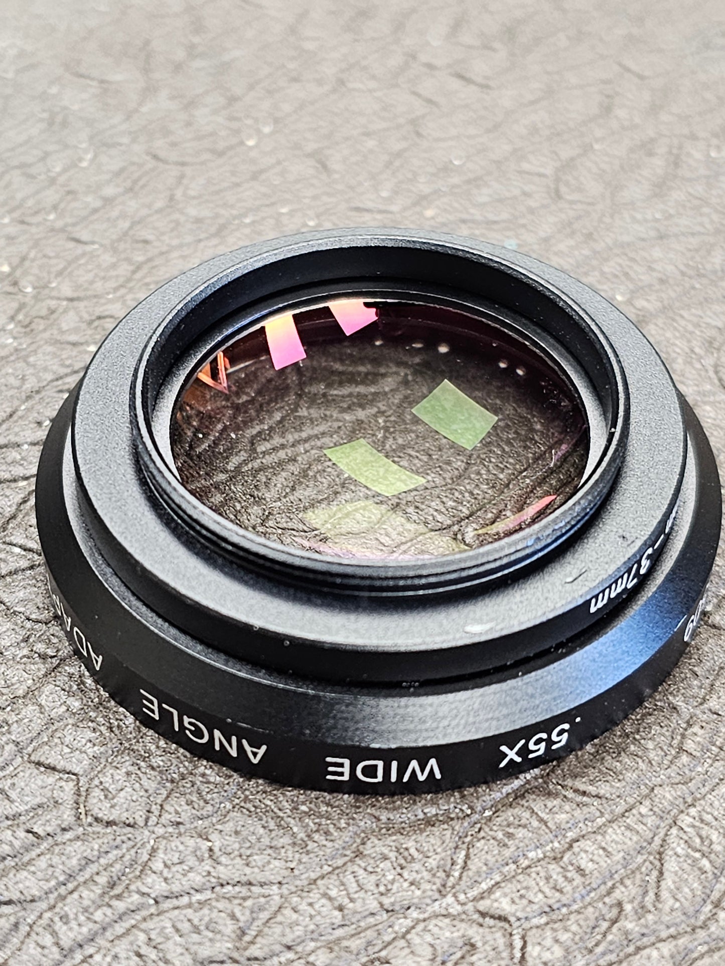 Century Optics .55x Wide Angle Aspheron 37mm for Switar 10mm lens S# C125584