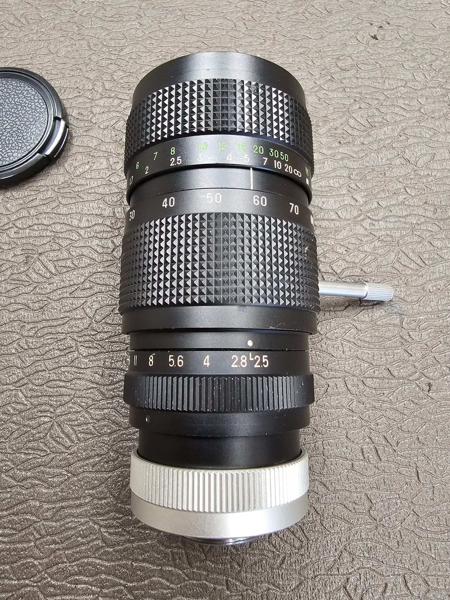 Polaris 20-80mm T2.5 C Mount TV Zoom lens S# 120056