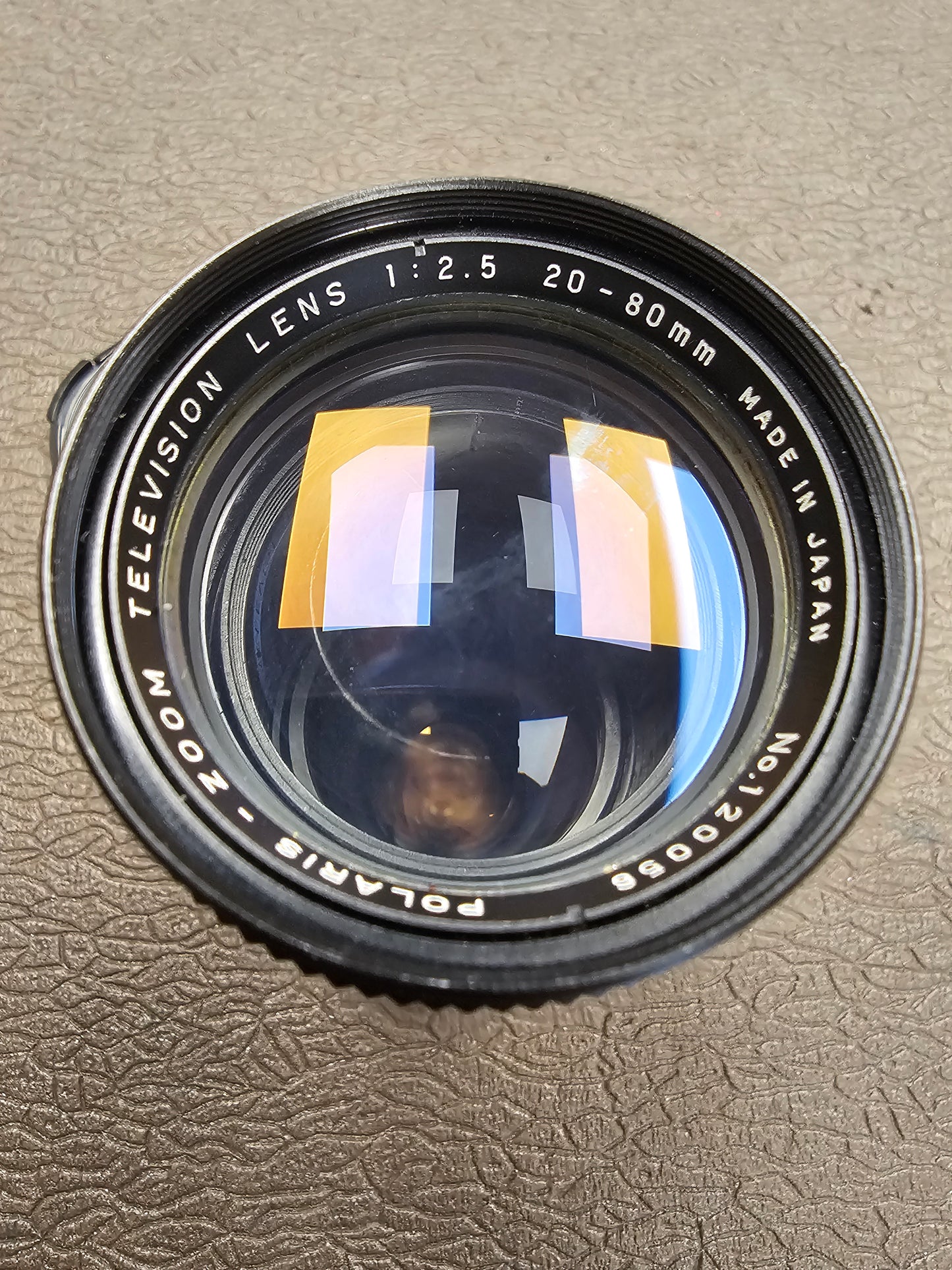 Polaris 20-80mm T2.5 C Mount TV Zoom lens S# 120056