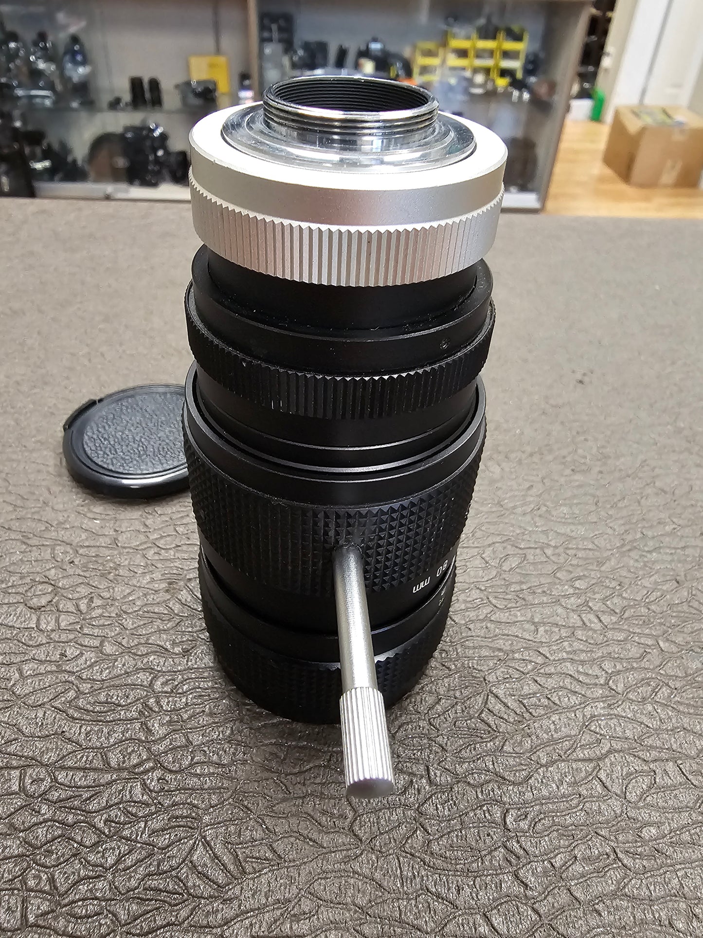 Polaris 20-80mm T2.5 C Mount TV Zoom lens S# 120056