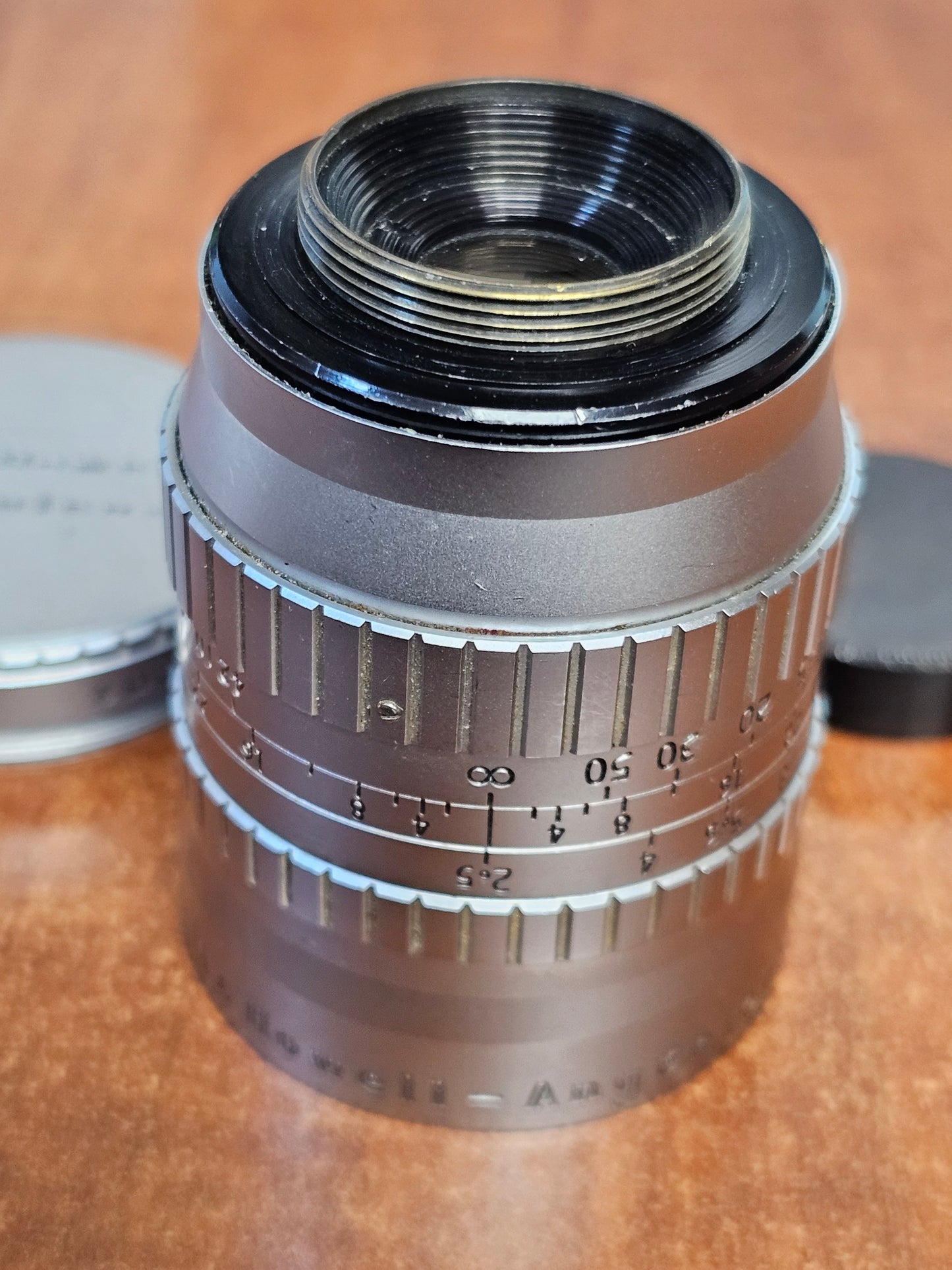 Bell And Howell - Angenieux 75mm (3") f2.5 C-Mount lens S# 413625