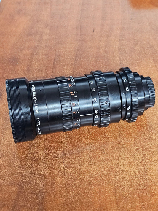 Angenieux 17-68mm f2.2/T2.5 C-Mount Zoom lens Type 4x17B (Black Version) S# 1297901