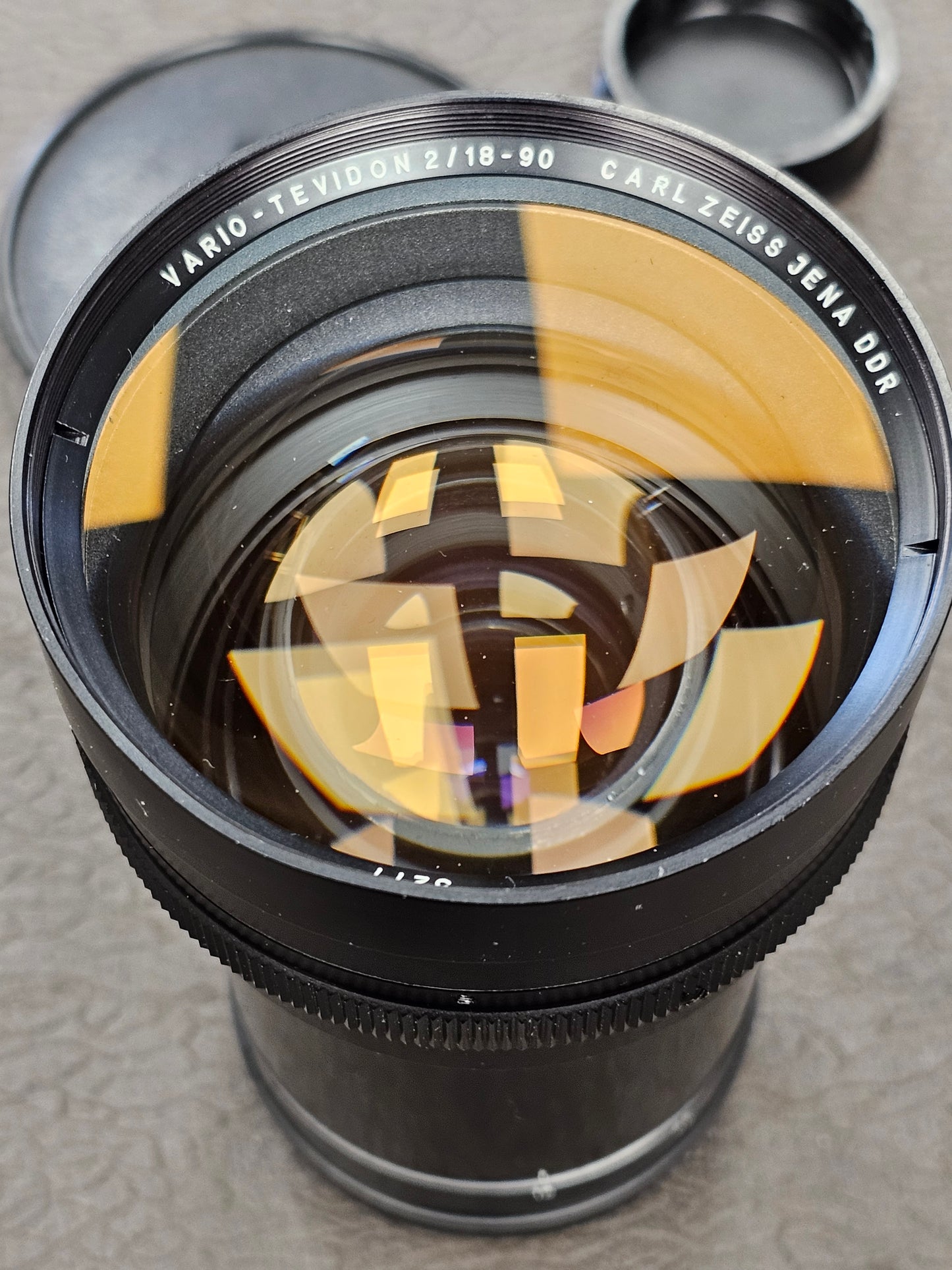Carl Zeiss Jena DDR Vario-Tevidon 18-90mm T2 Zoom Lens Tevidon Mount S# 5277