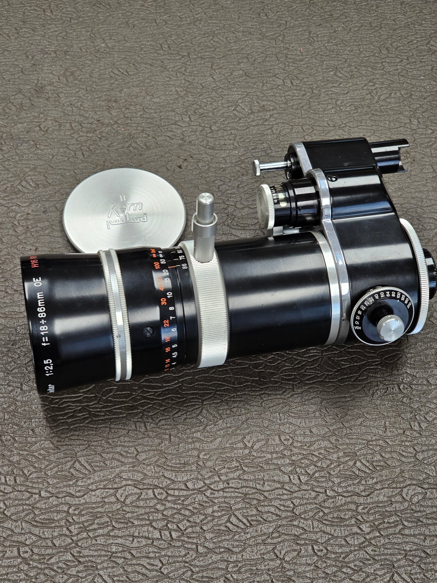 Kern Vario-Switar 18-86mm OE f/2.5 H16 RX C-Mount Zoom Lens S# 1099170