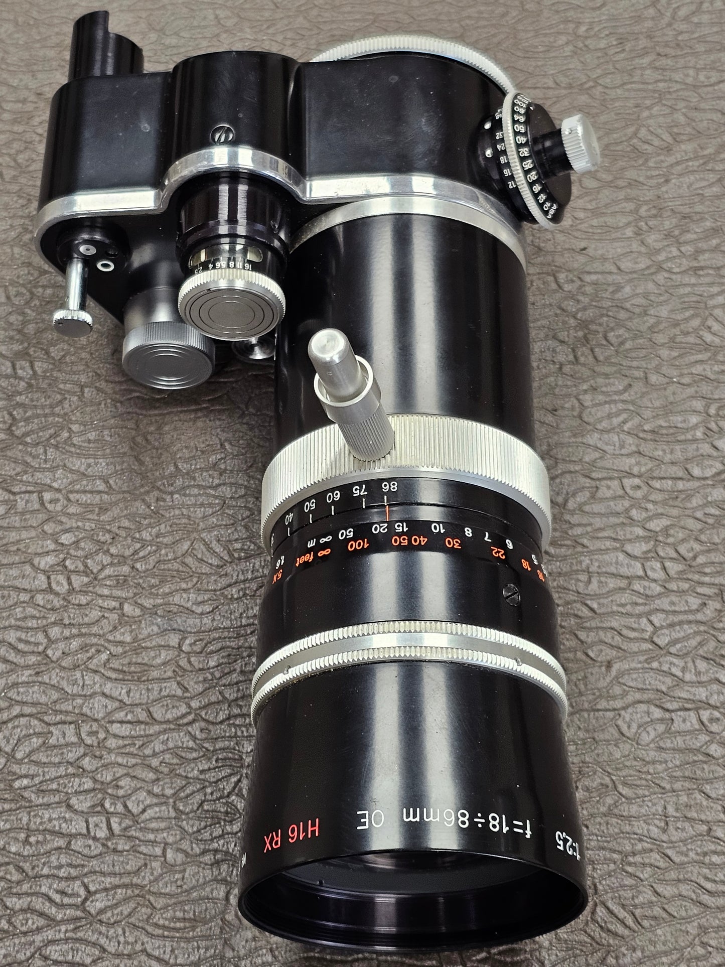 Kern Vario-Switar 18-86mm OE f/2.5 H16 RX C-Mount Zoom Lens S# 1099170