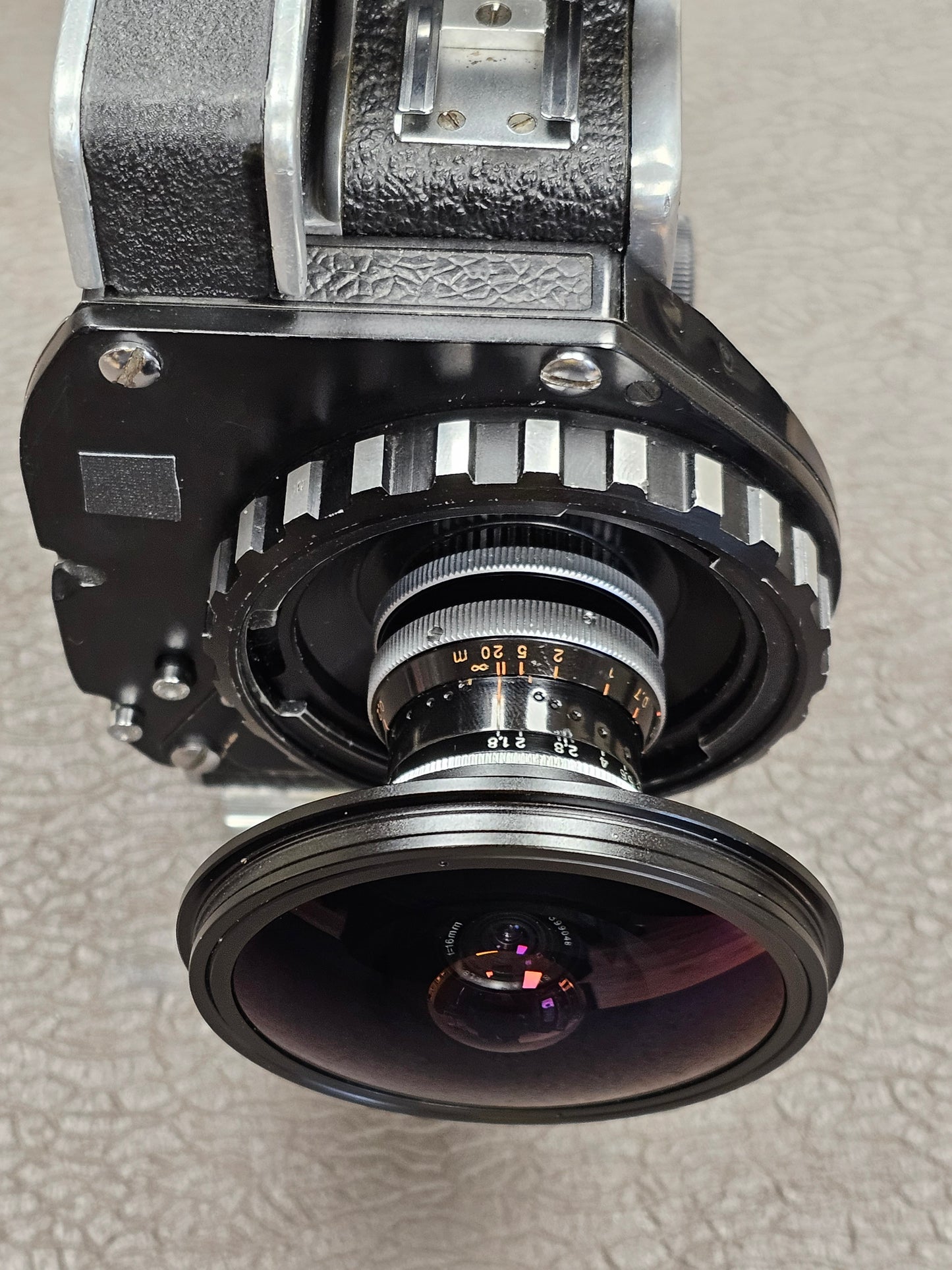 Super Fisheye 4.5mm Lens Attachment for Switar 16mm