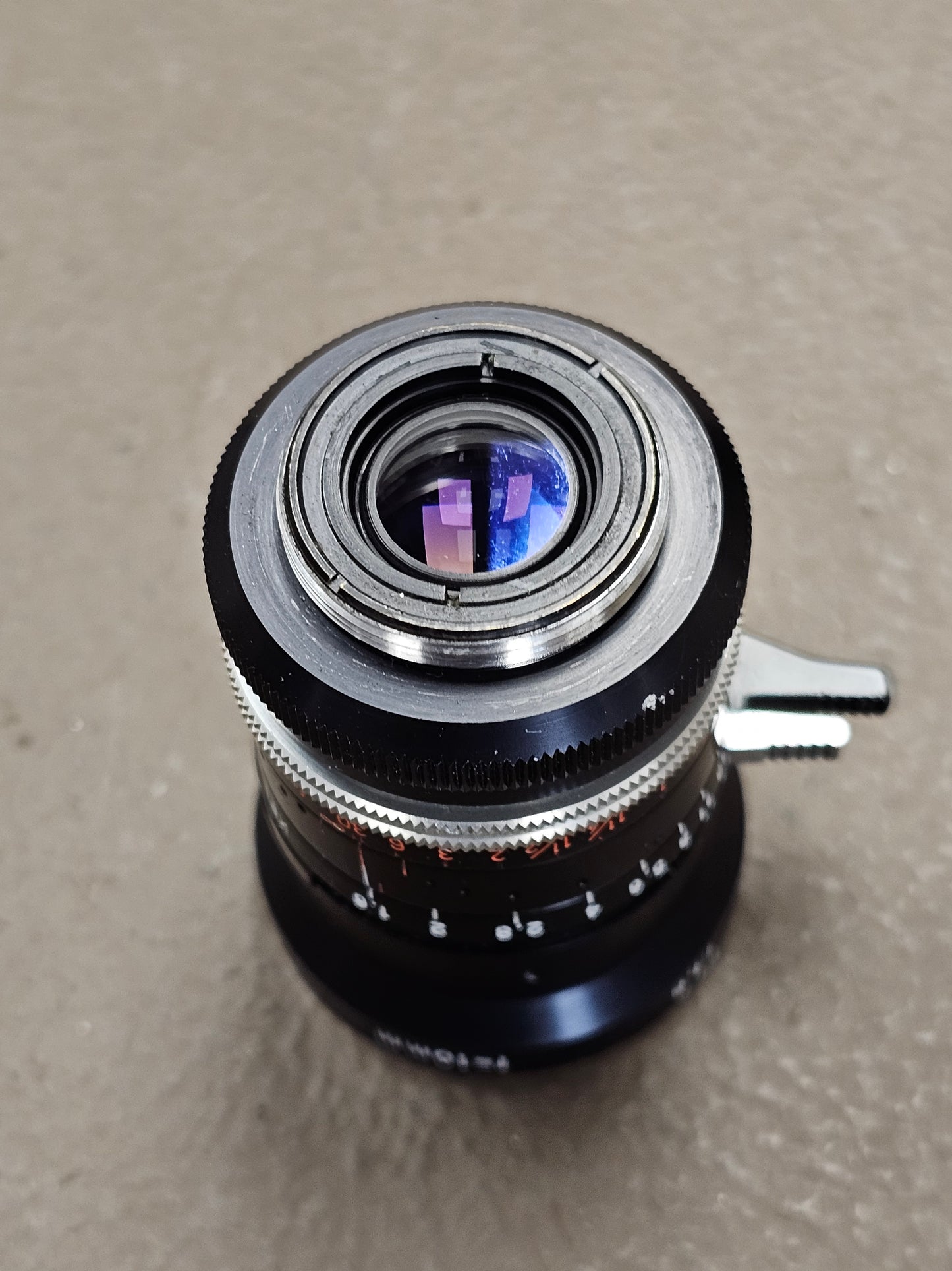 Switar 10mm f/1.6 Multicoated C-Mount Lens ( Black Version) S# 1145335