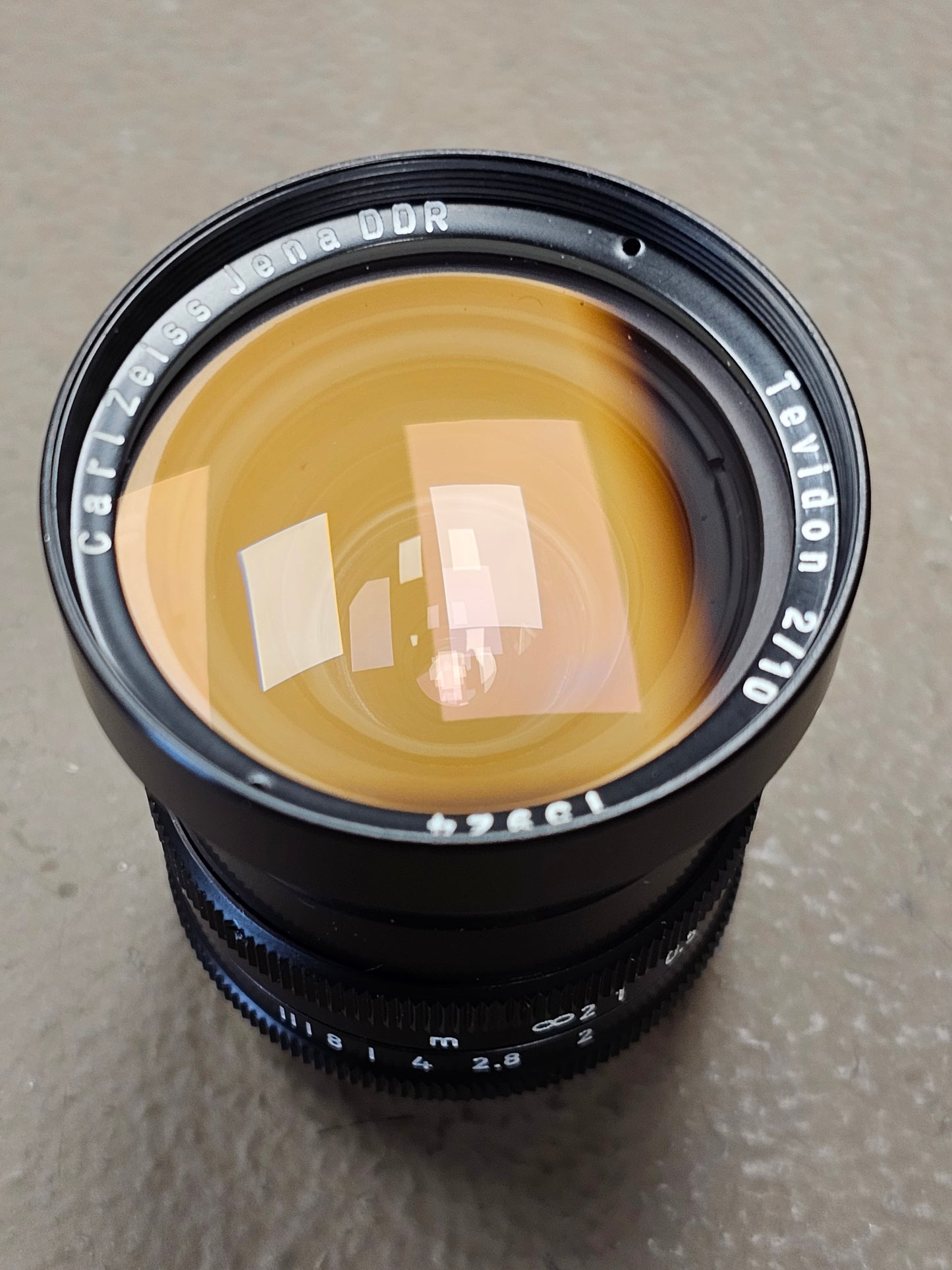 Carl Zeiss Jena DDR Tevidon 10mm F2 C-Mount Lens S# 15924