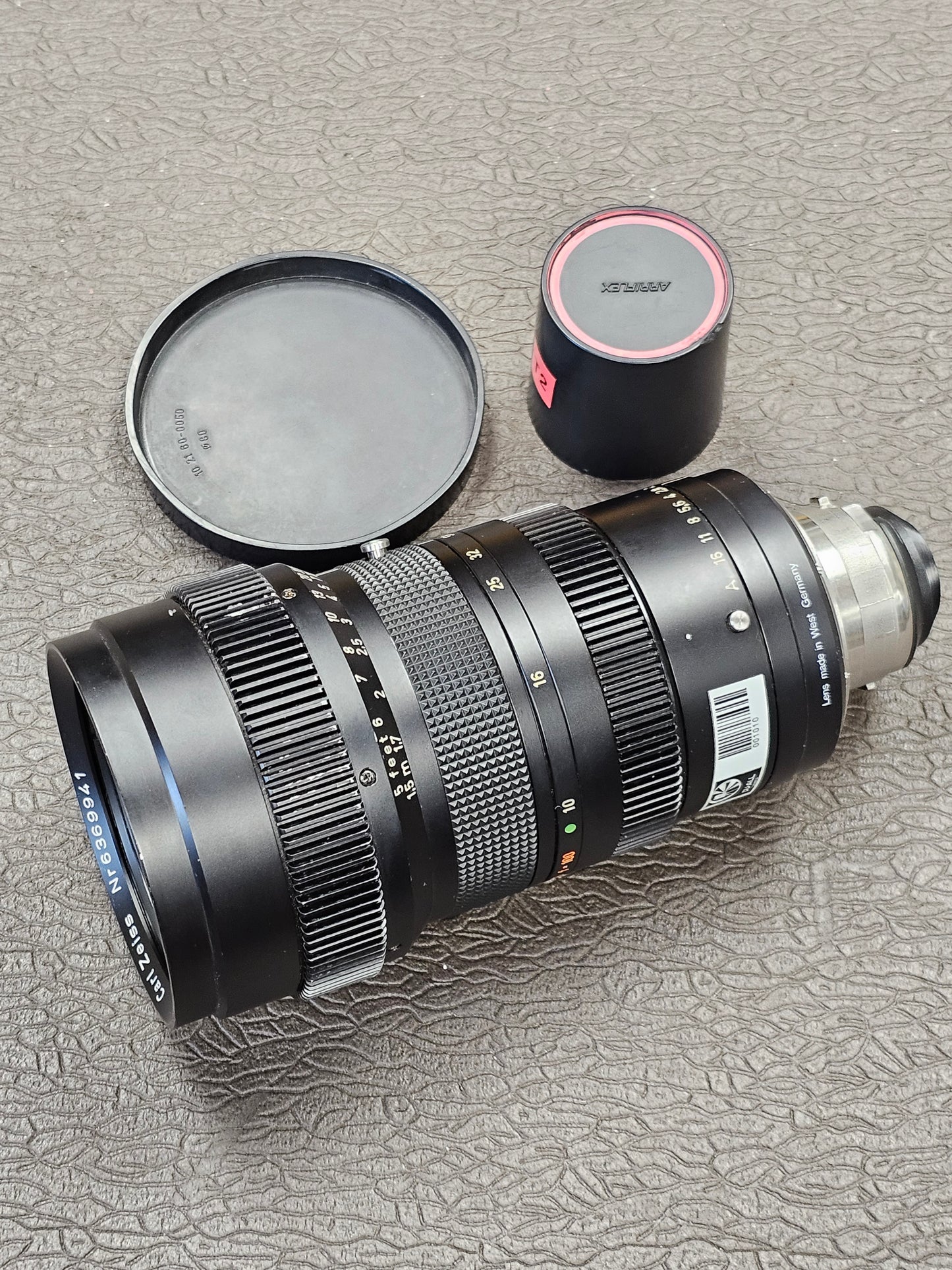 Zeiss Vario Sonnar 10-100mm T2 T* Type II Macro Zoom Lens Arri Bayonet Mount S# 6369941