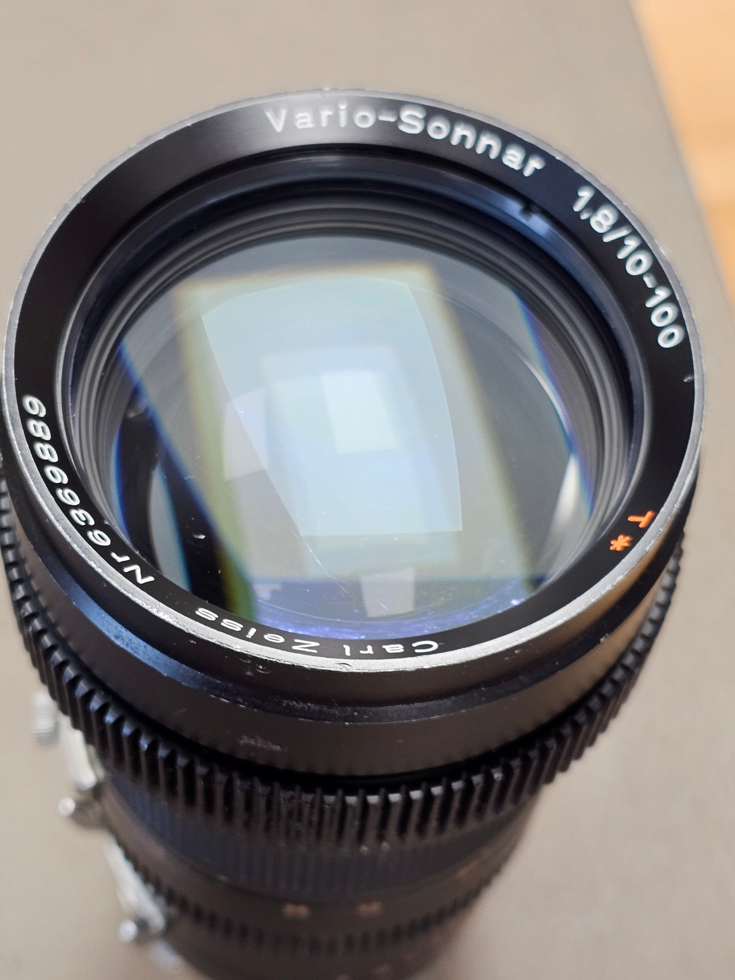 Zeiss Vario Sonnar 10-100mm T2 T* Type II Macro Zoom Lens PL Mount S# 6369889