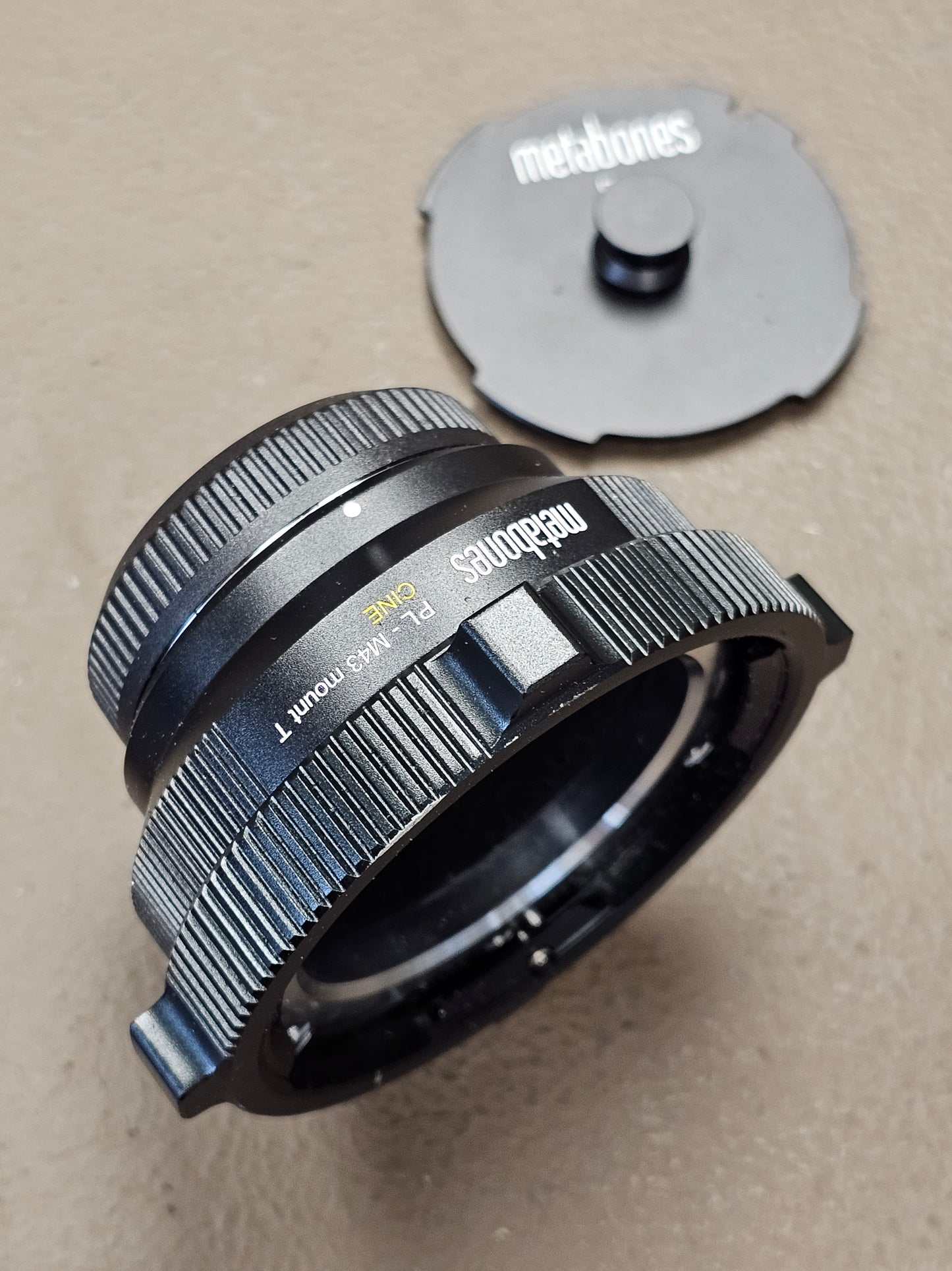 Metabones PL Mount to M43 Micro Four Thirds Camera T Adapter CINE (Black) S# A3321010172