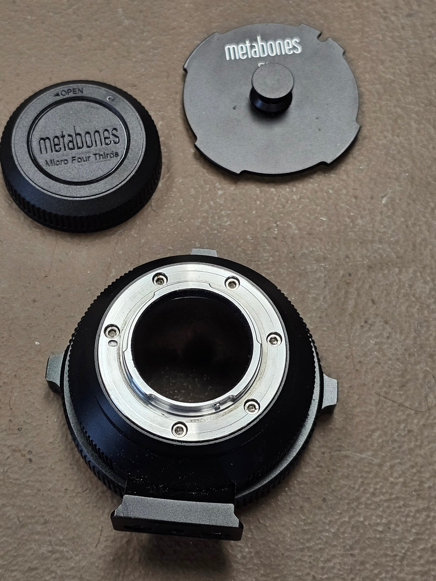 Metabones PL Mount to M43 Micro Four Thirds Camera T Adapter CINE (Black) S# A3321010172