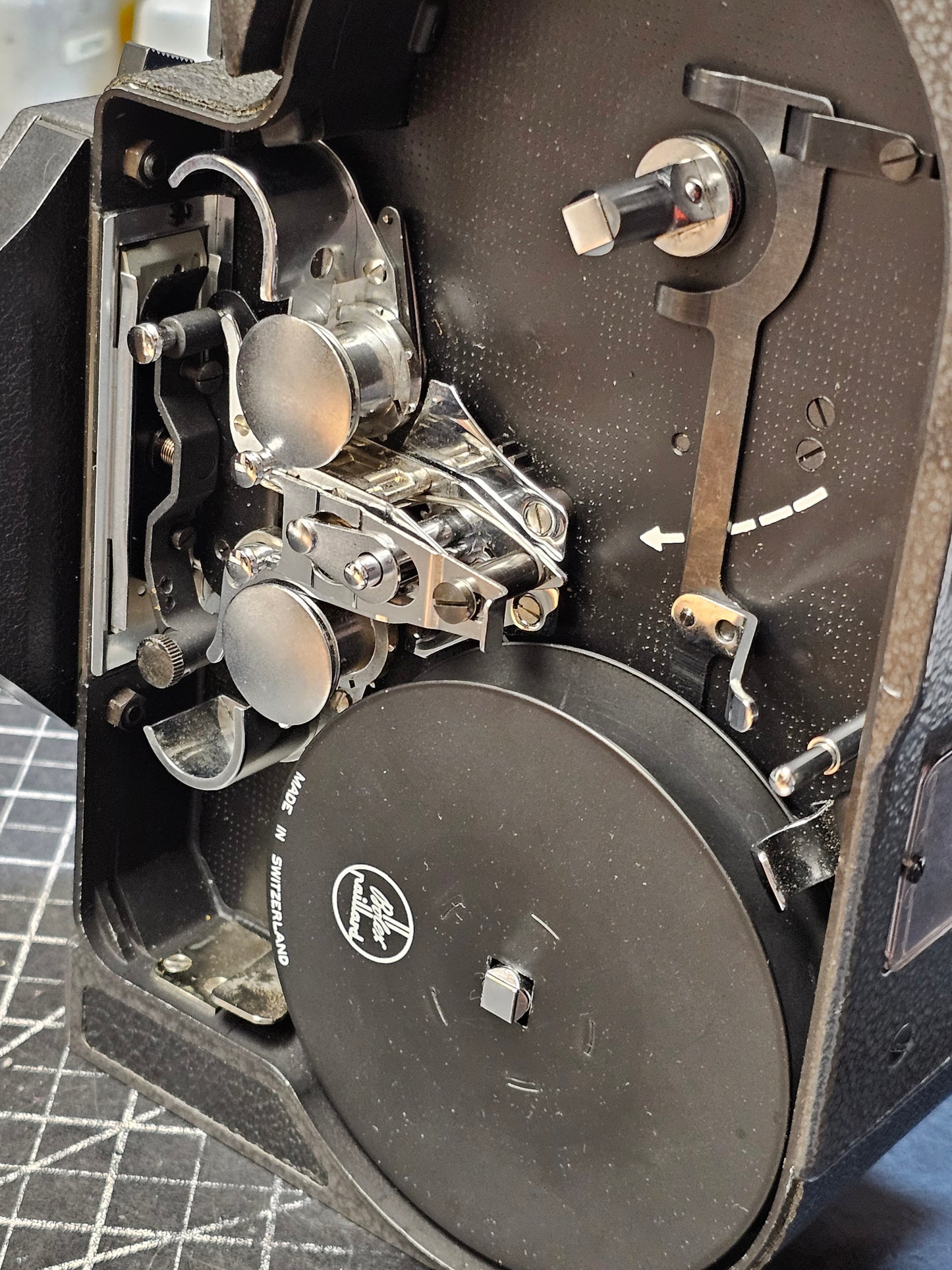 Bolex H16 EL III Camera with 13x Viewfinder S# 313036
