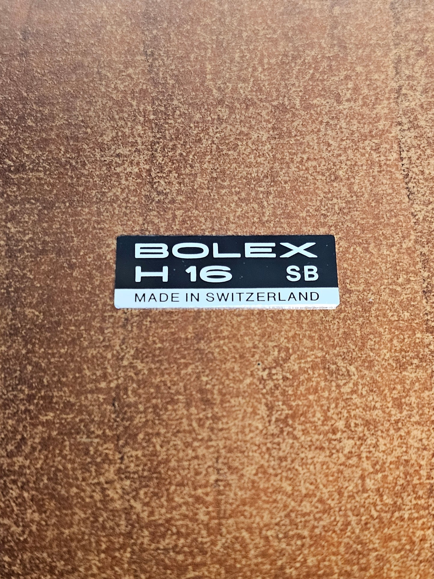 Bolex H16 SB Logo Plate BC 3699