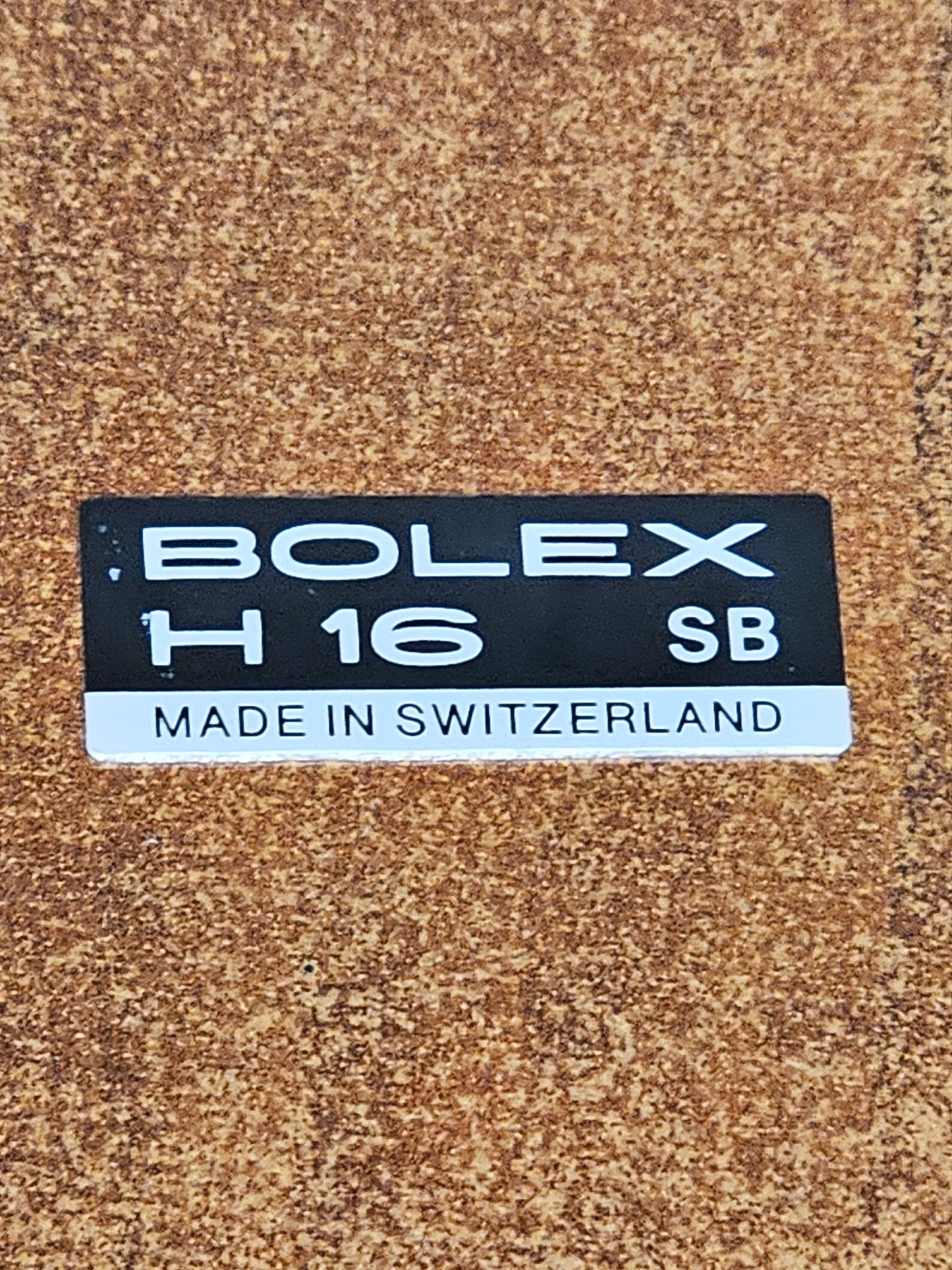 Bolex H16 SB Logo Plate BC 3699
