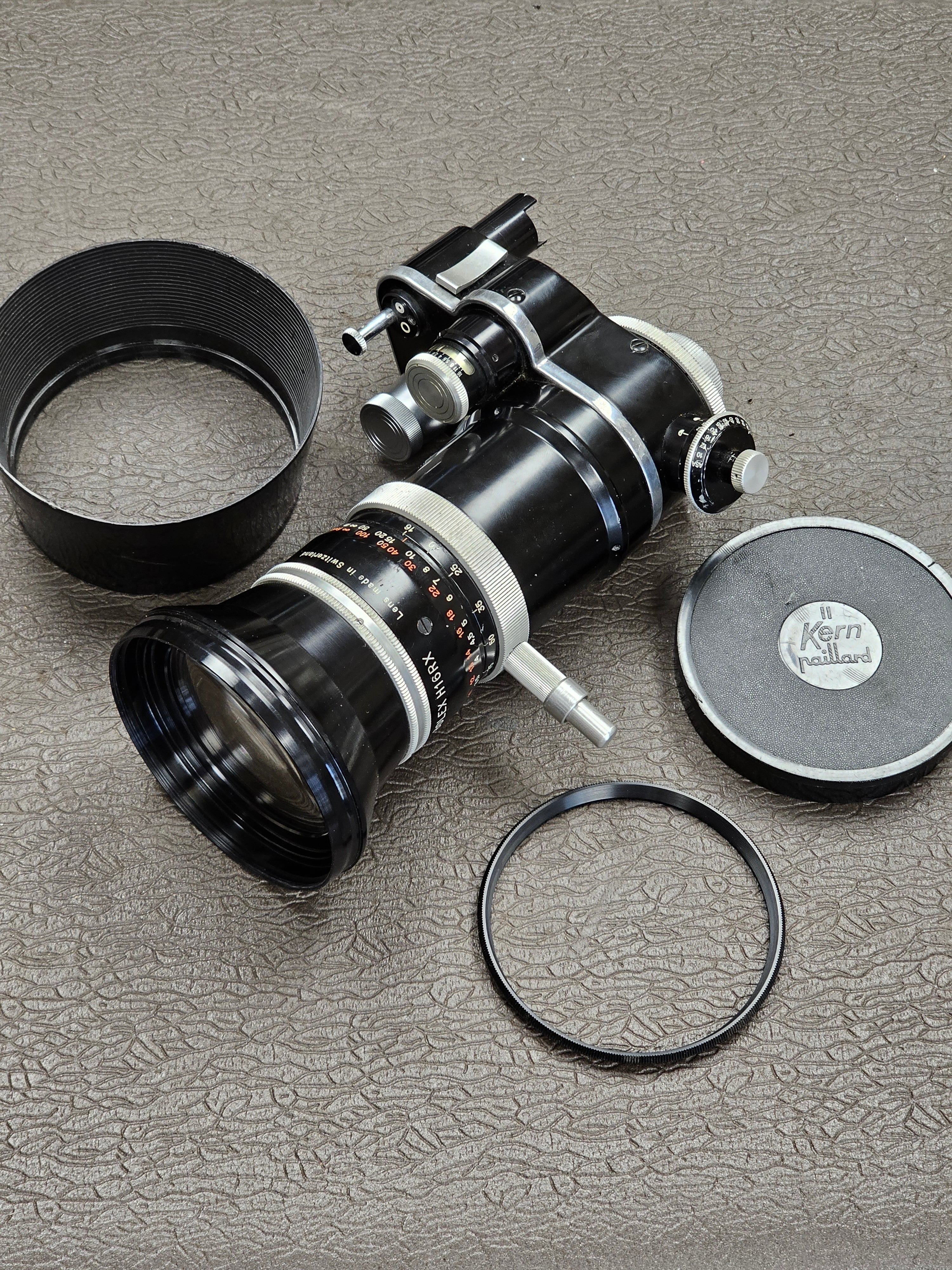 Kern-Paillard Vario-Switar f=8÷36mm H9RX Kern-Paillard 36mm f1.4 Macro-Switar Lens for H8 RXBolex