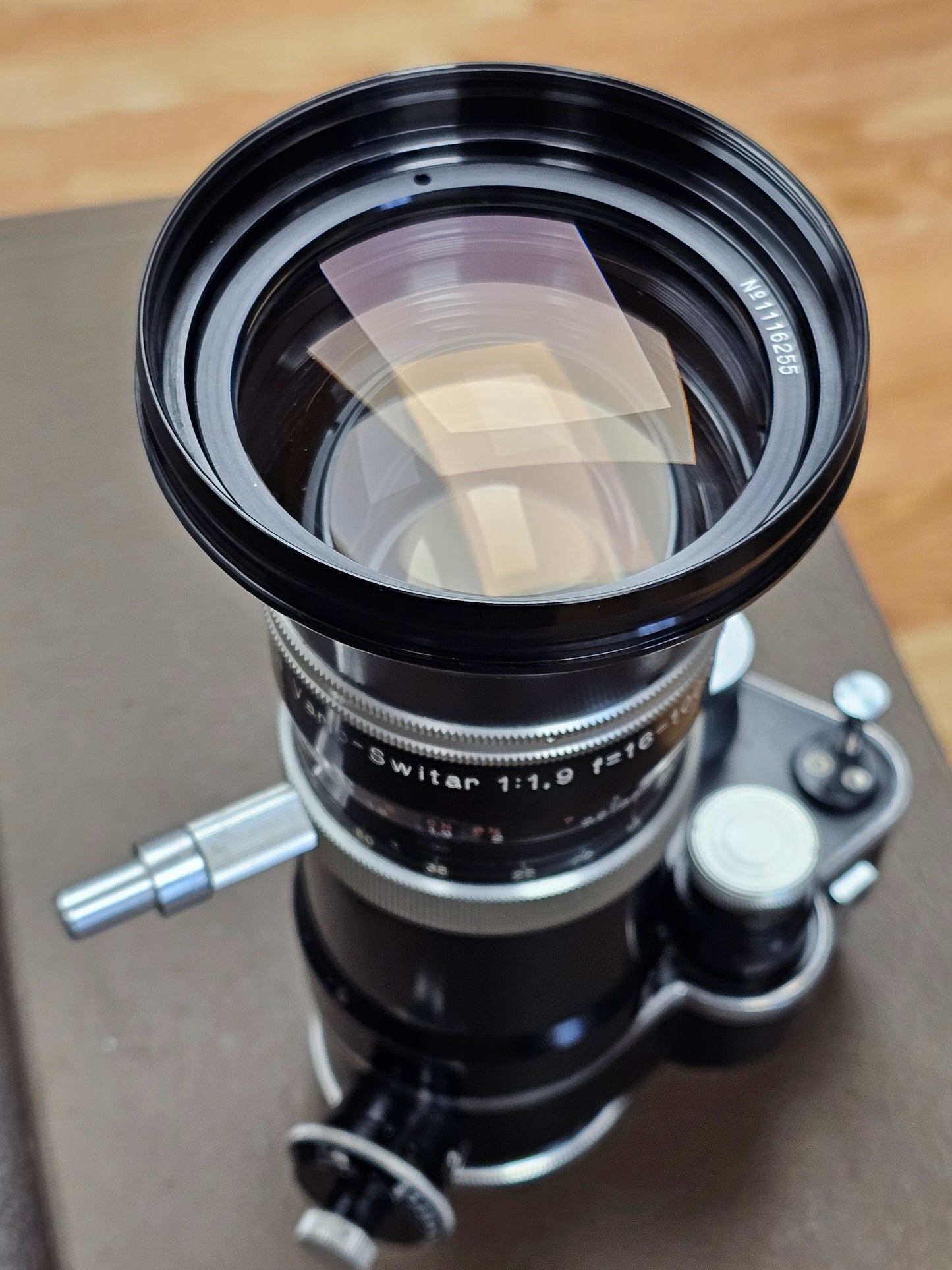 Kern Vario-Switar 16-100mm f1.9 POE H16RX C-Mount S# 1116255