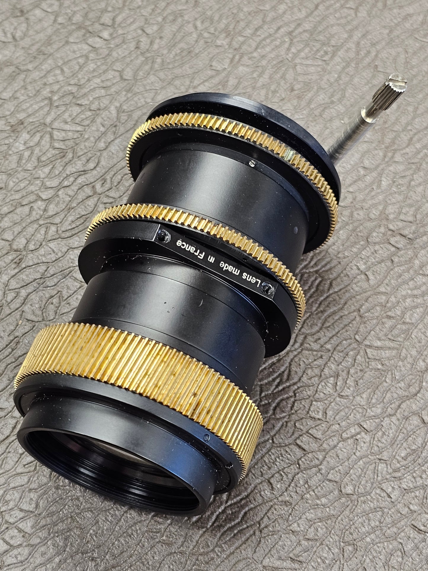 Prototype Super 16mm Zoom lens C-Mount (Angenieux 17-68mm f2.2/T2.5 C-Mount Zoom lens)