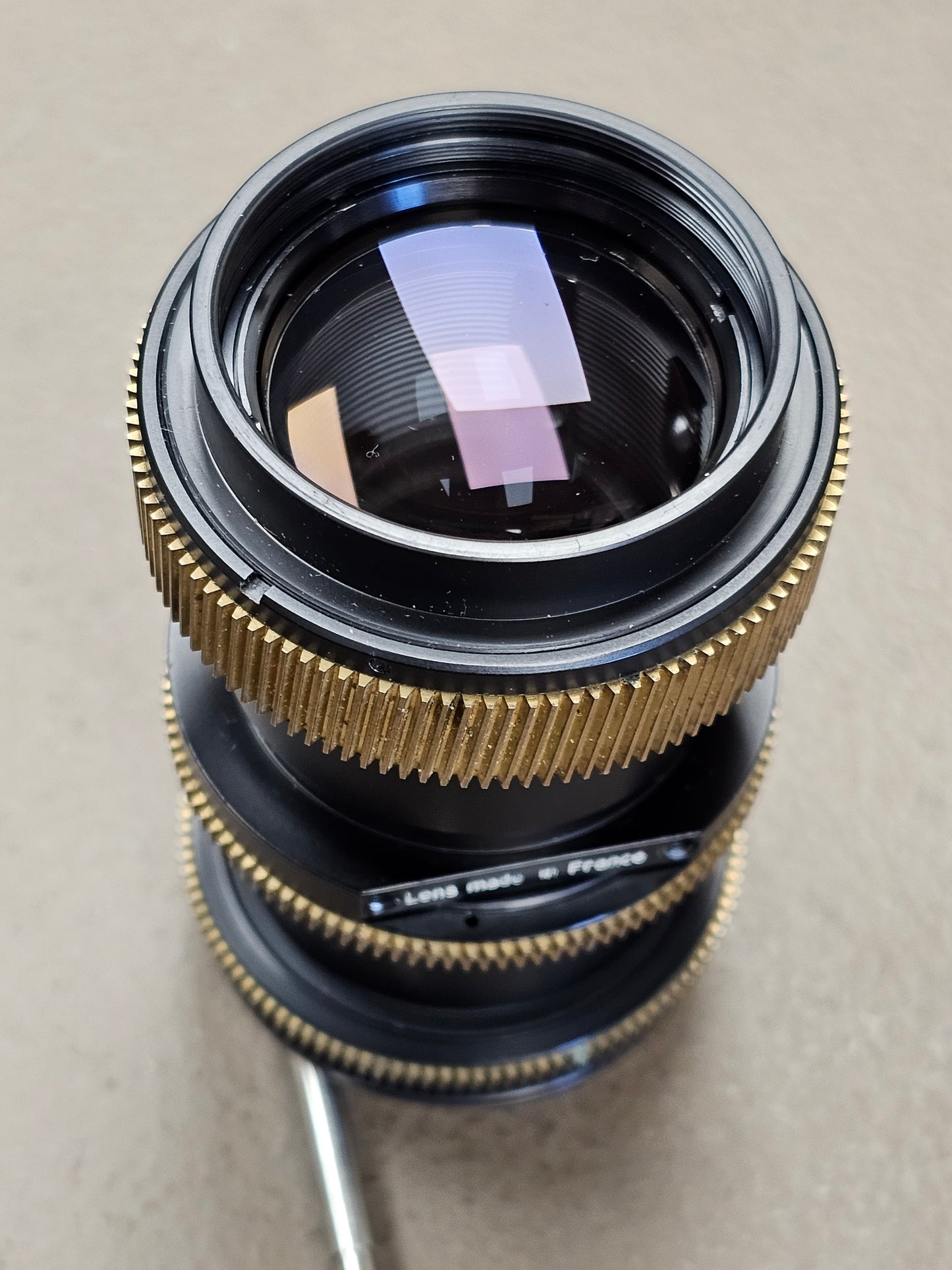 Prototype Super 16mm Zoom lens C-Mount (Angenieux 17-68mm f2.2/T2.5 C-Mount Zoom lens)