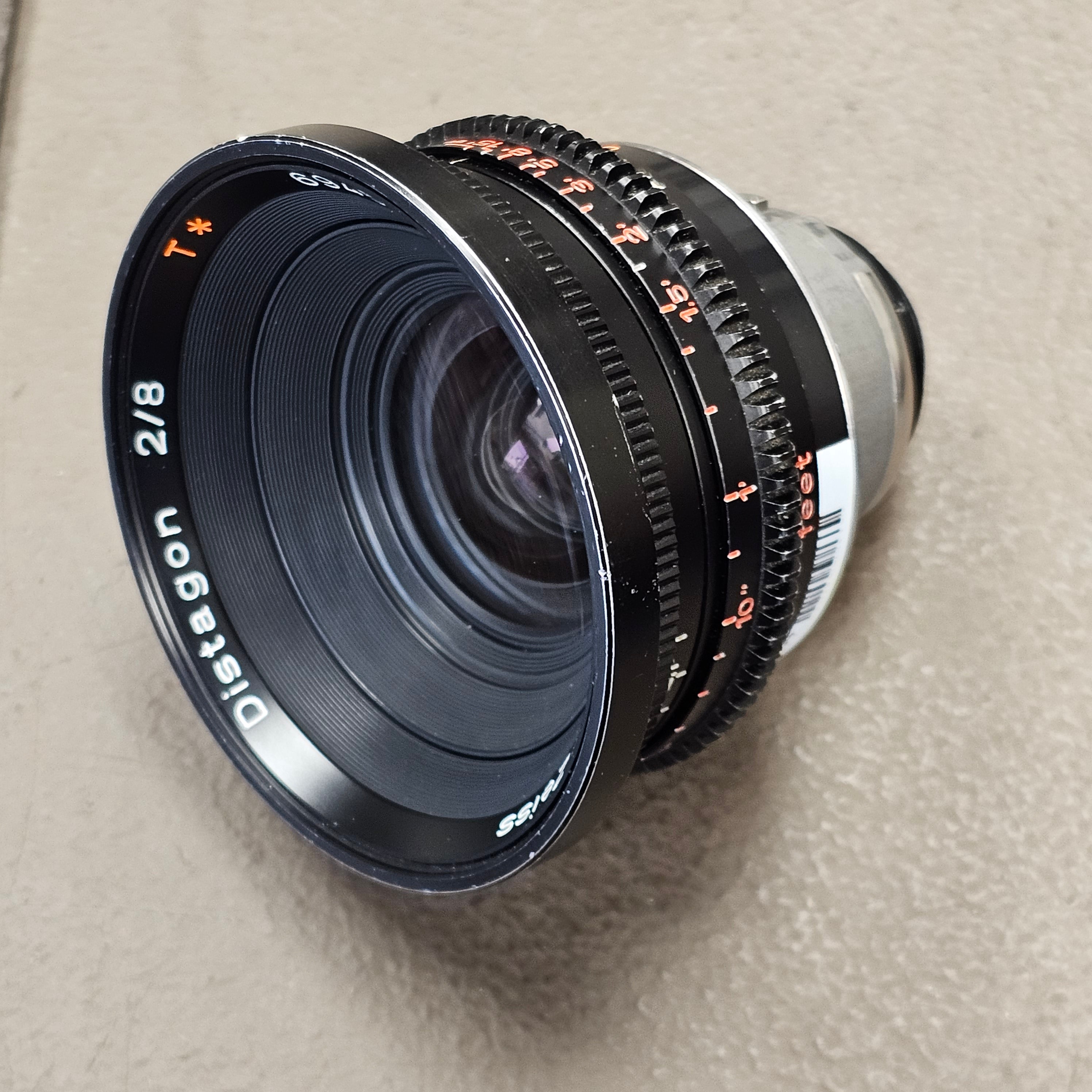 Zeiss Distagon 8mm T2.1 MK2 Arri Bayonet Mount S# 6945311 – Du-All Camera Zeiss Distagon 8mm T2.1 MK2 Arri Bayonet Mount S# 6945311 – Du-All Camera