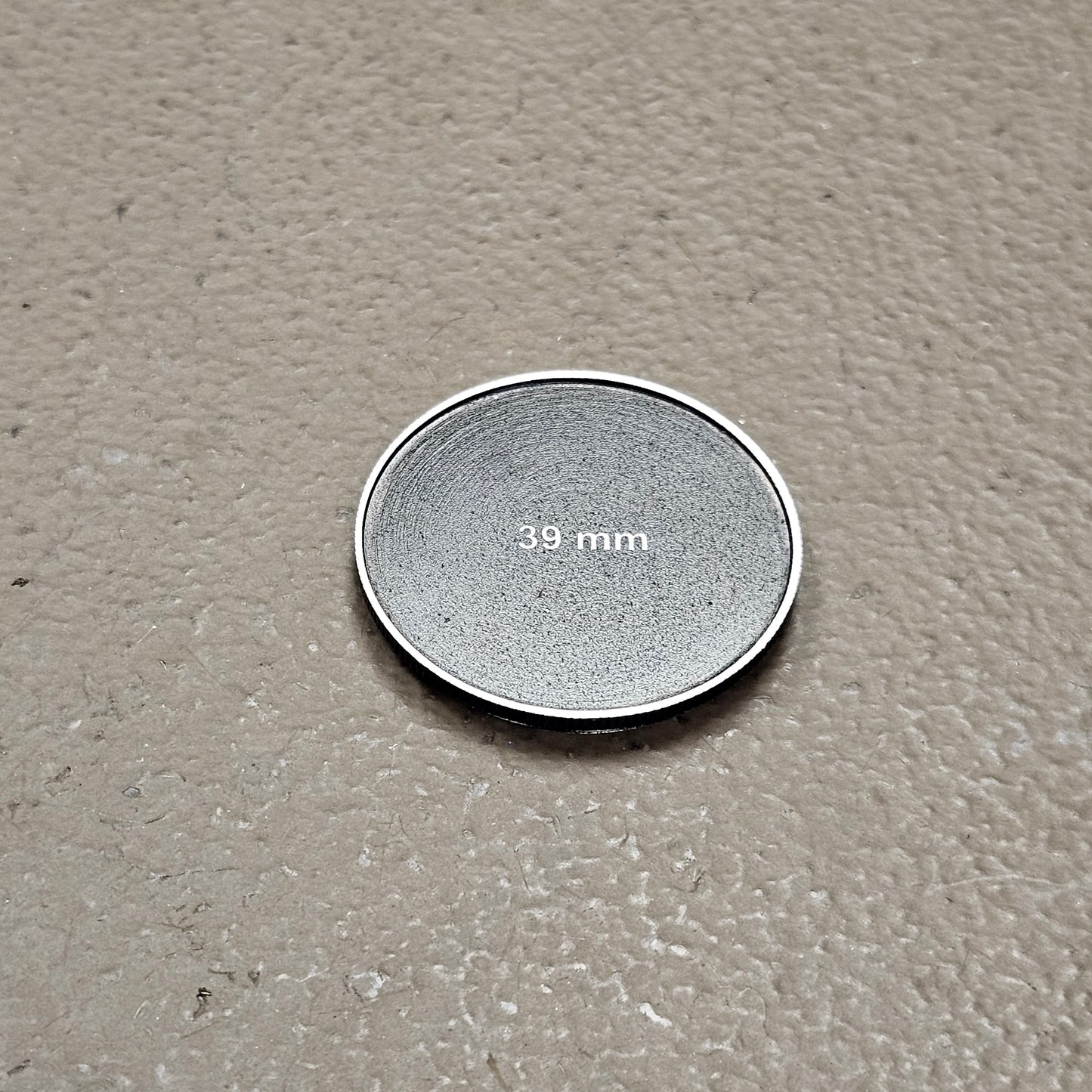 39mm Front Cap Metal Threaded
