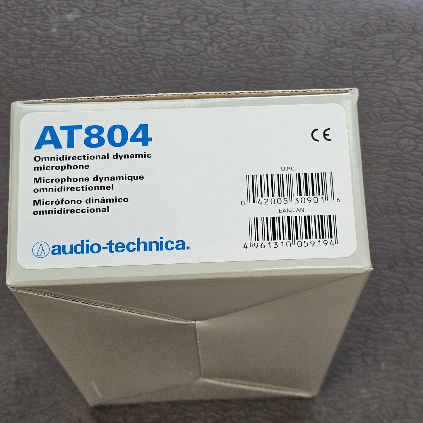 Audio-Technica AT804 - 800 Series Omni-Directional Handheld Dynamic ENG Microphone