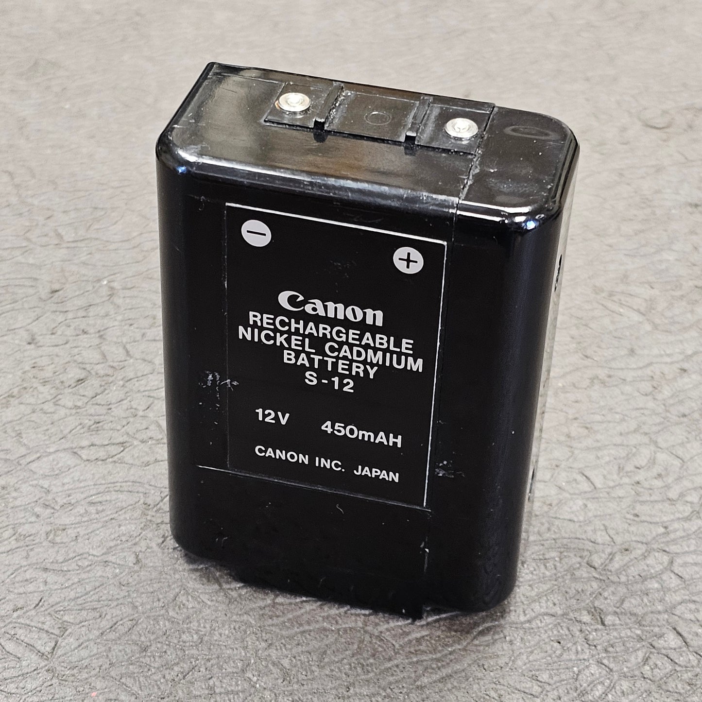 Canon Scoopic M-MS S-12 12V 2000mah NiMh Onboard Battery