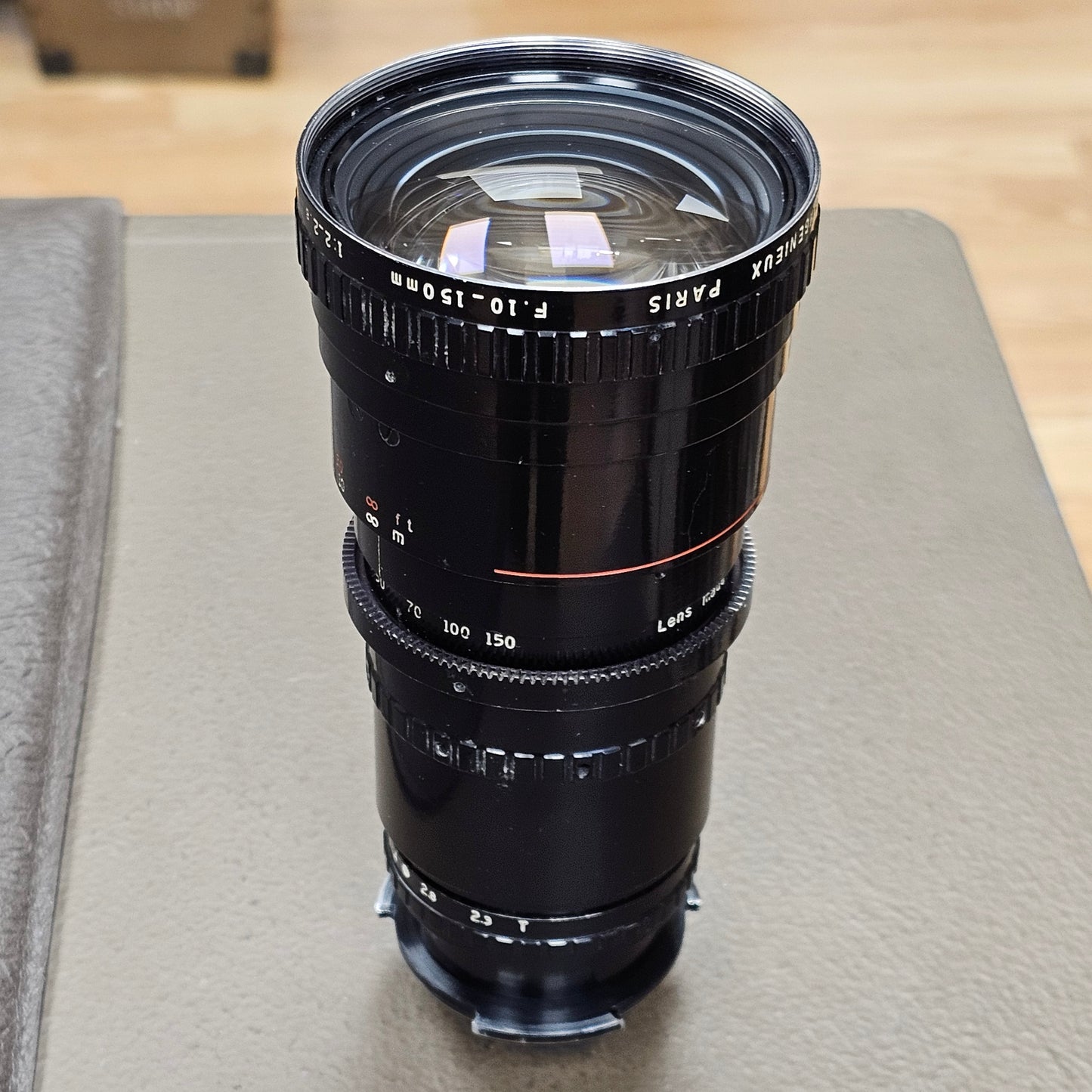 Angenieux 10-150mm T2.3 Type 15 x 10B Zoom Lens in CP-16 Mount S# 1413891