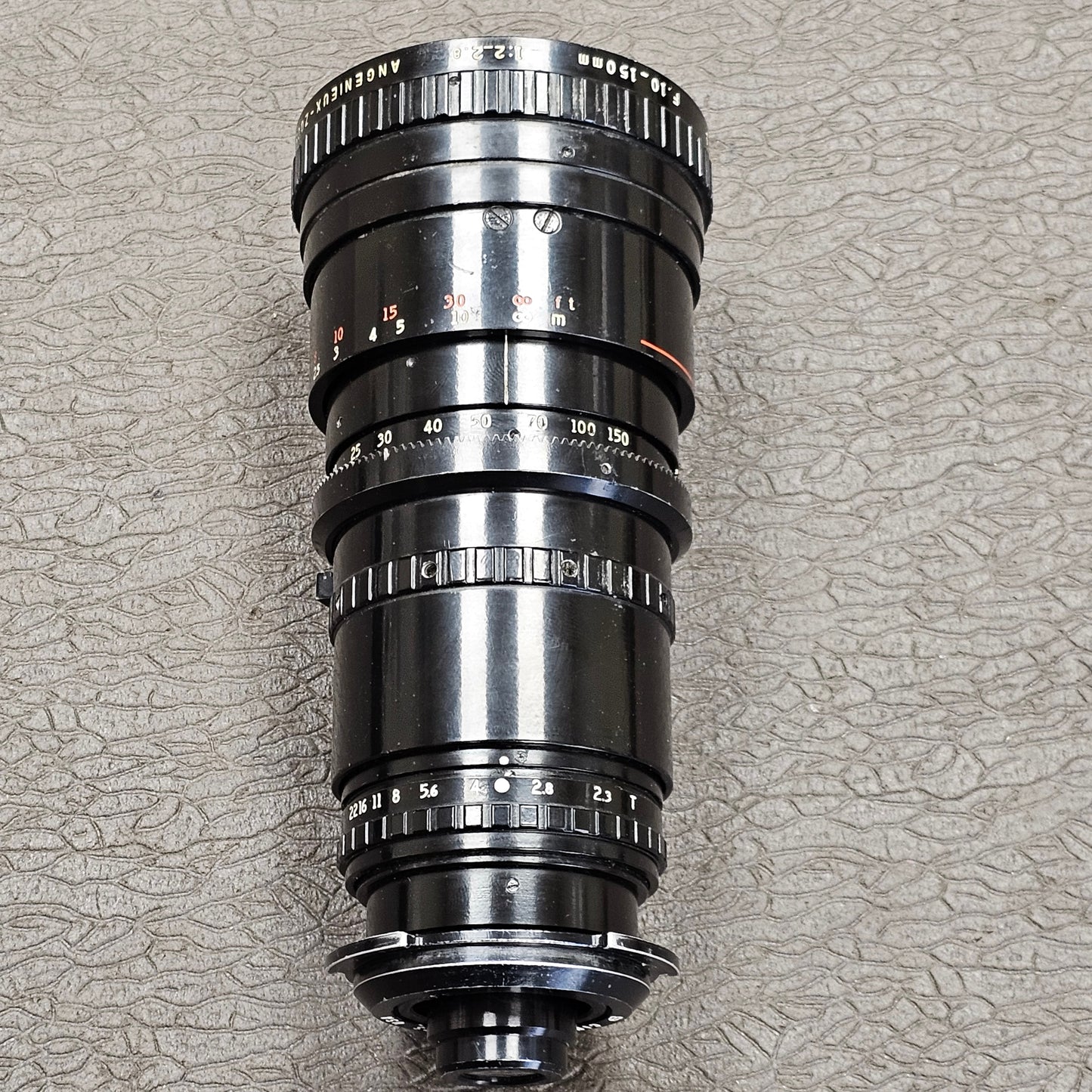Angenieux 10-150mm T2.3 Type 15 x 10B Zoom Lens in CP-16 Mount S# 1413891