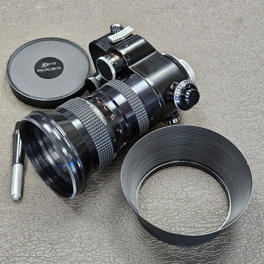 Kern Vario-Switar 100 PTL 12.5mm-100mm f2 Multicoated C-Mount Zom lens S# 1120621