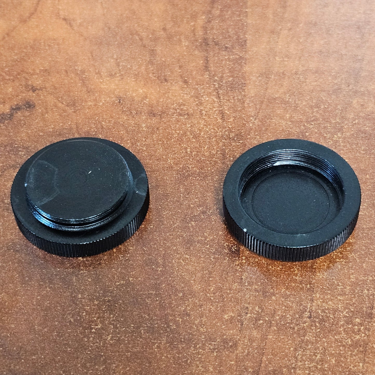 Nisha C-Mount Combo Rear Mount Lens Cap / Turret cap ( Metal )