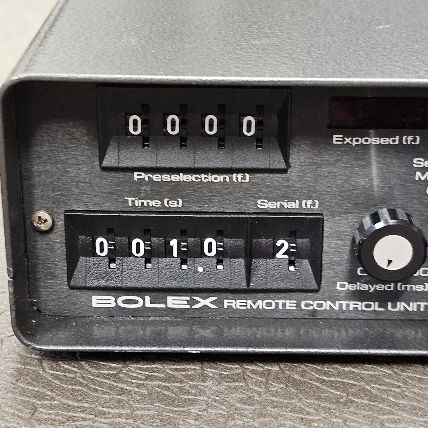 Bolex Remote Control Unit Timer for H16 EL Cameras S# n/a