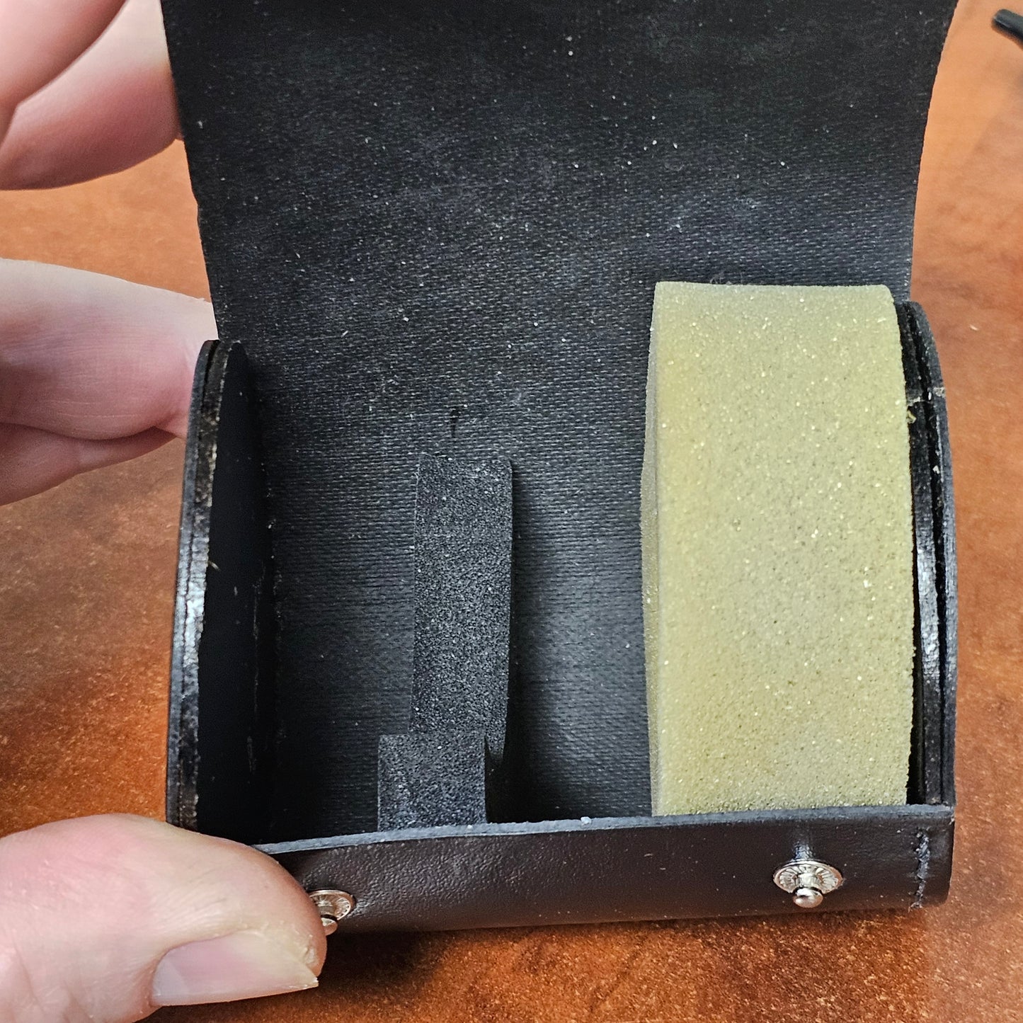Original Leather Lens Case for Switar Preset 10mm or 26mm by Bolex