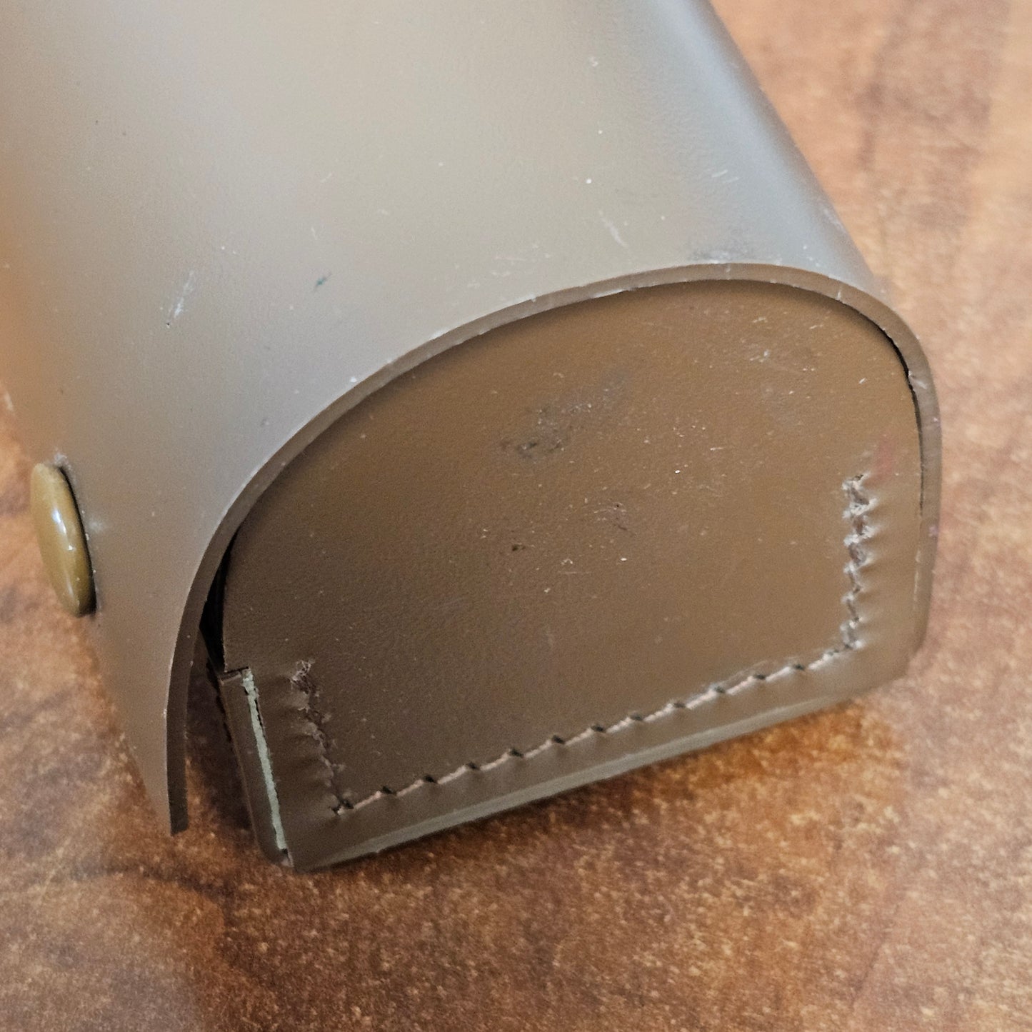 Original Vinyl Lens Case for Macro Yvar 100mm by Kern-Paillard