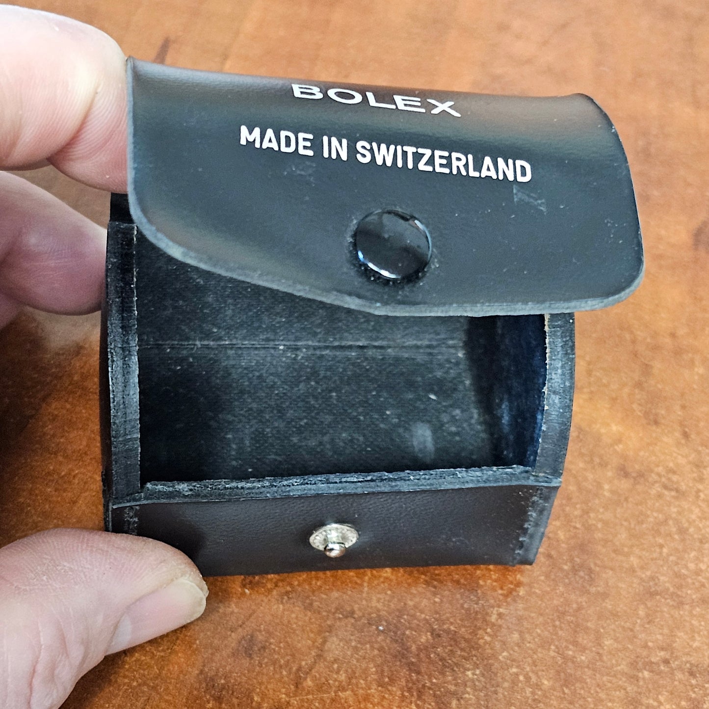 Original Leather Lens Case for Pizar 50mm by Bolex