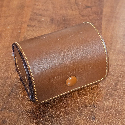 Original Leather Lens Case for Switar 16mm by Kern-Paillard