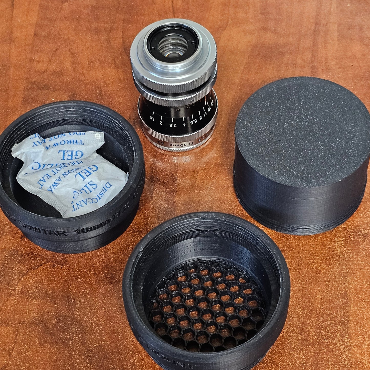 3D Printed Lens Case for Switar 10mm Lens
