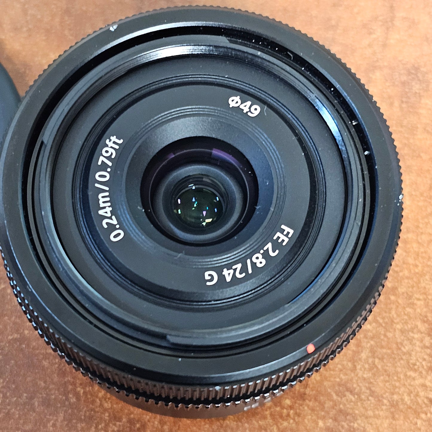 Sony FE 24mm f2.8 E-Mount G Lens S# 1841153