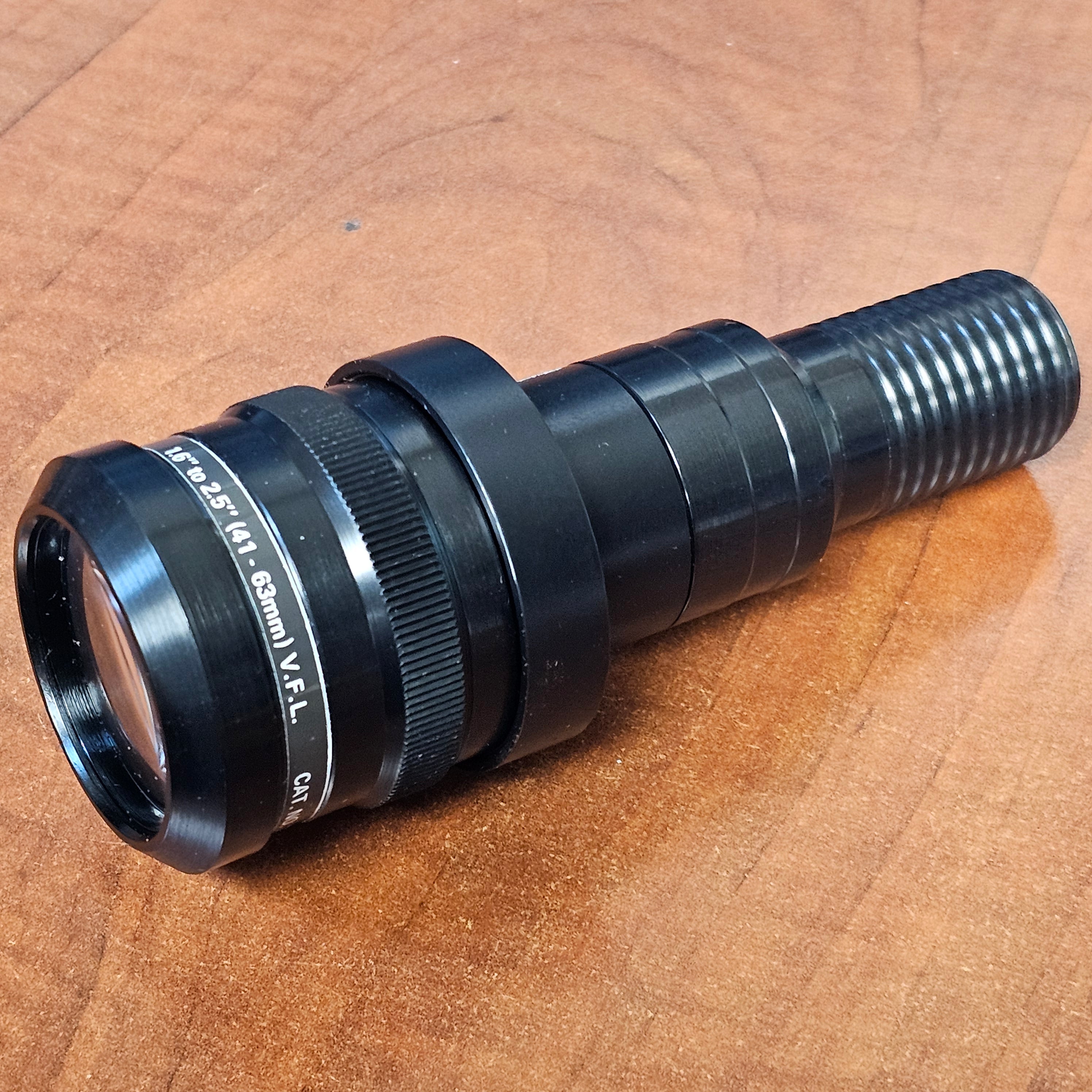 Buhl Optical 41-63mm VFL f1.6 Projection Lens – Du-All Camera