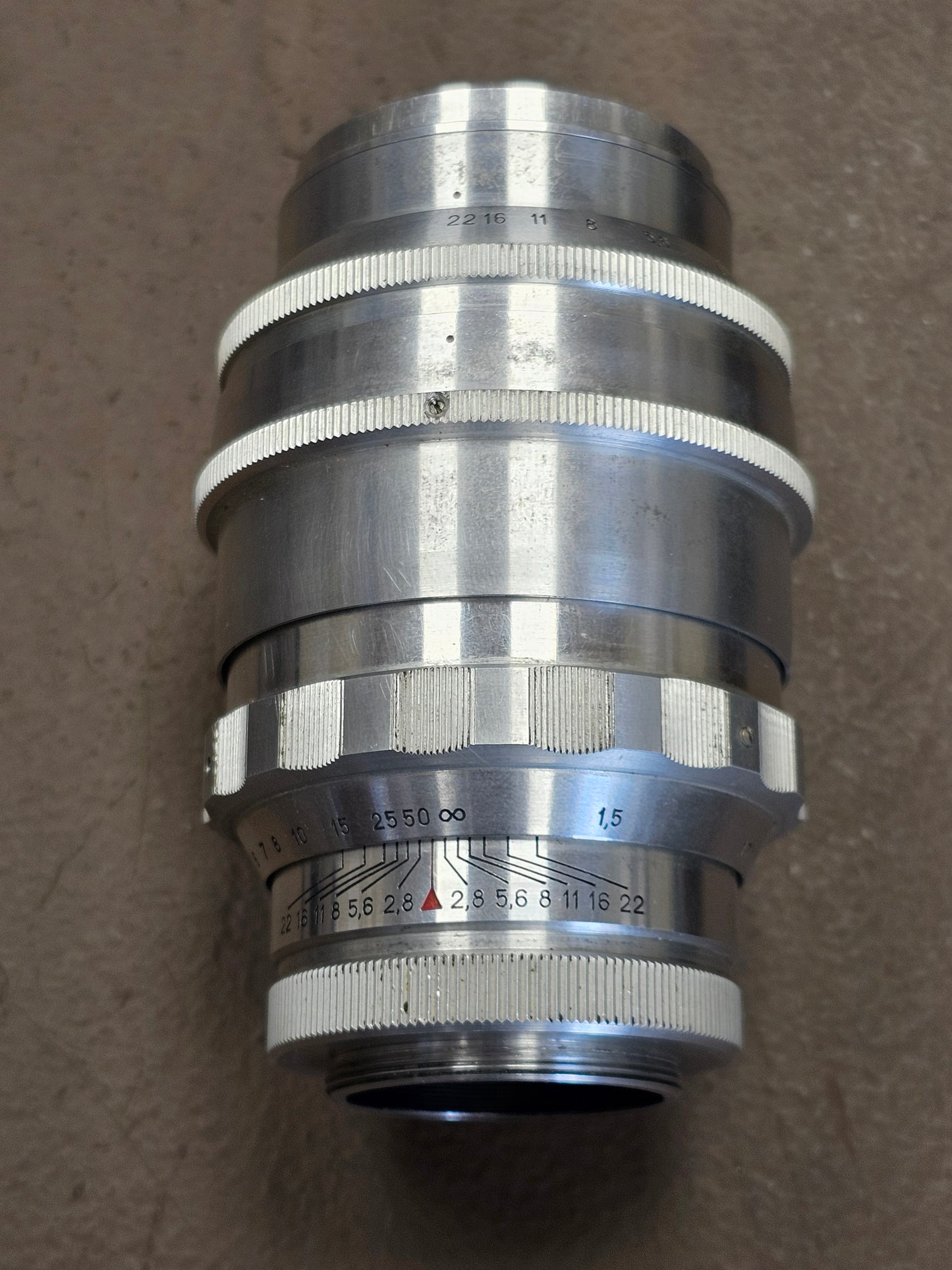 Tair-11 133mm f/2.8 Silver M39 lens Copy of Sonnar Lens S# 0151087