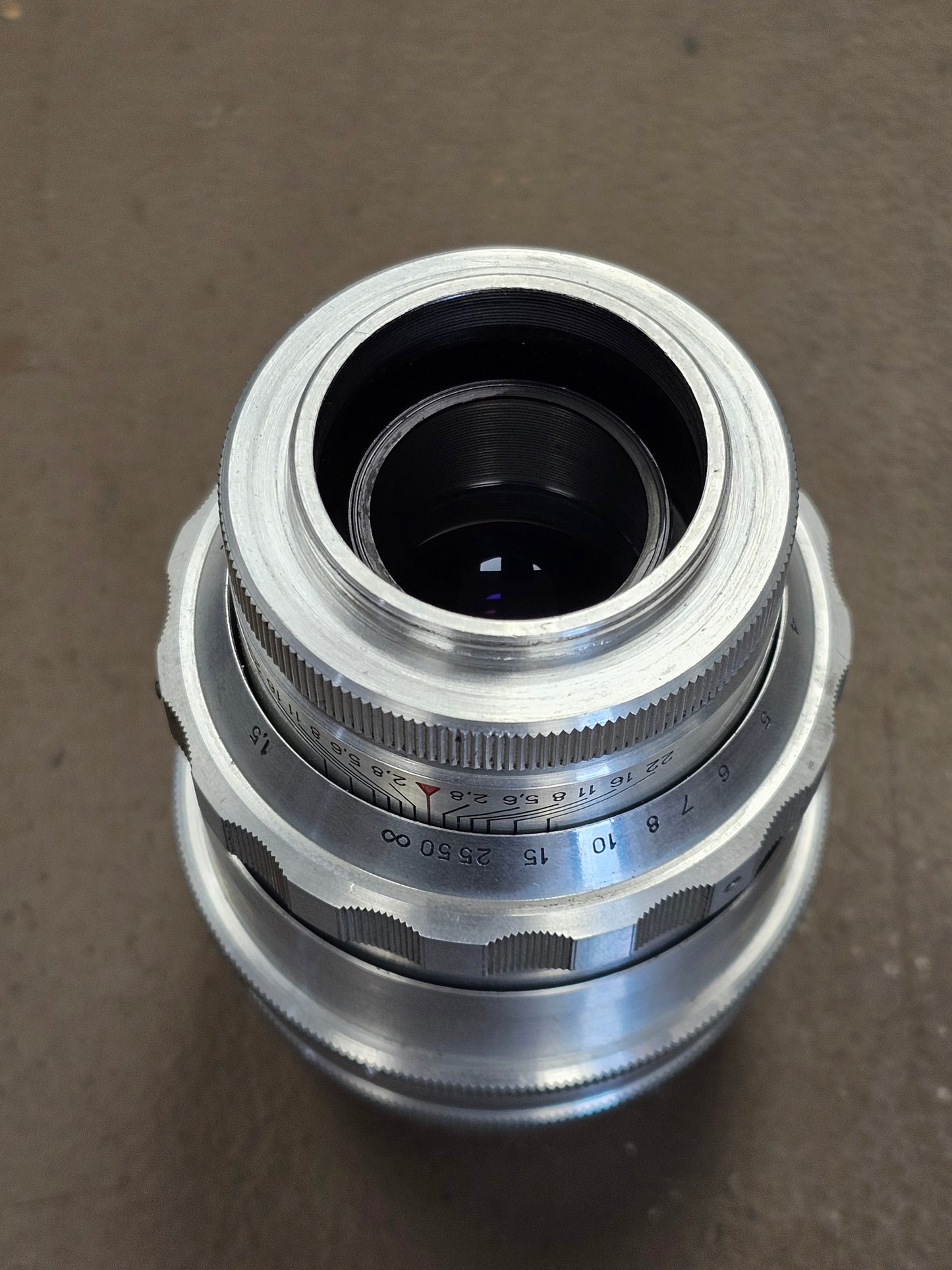 Tair-11 133mm f/2.8 Silver M39 lens Copy of Sonnar Lens S# 0151087