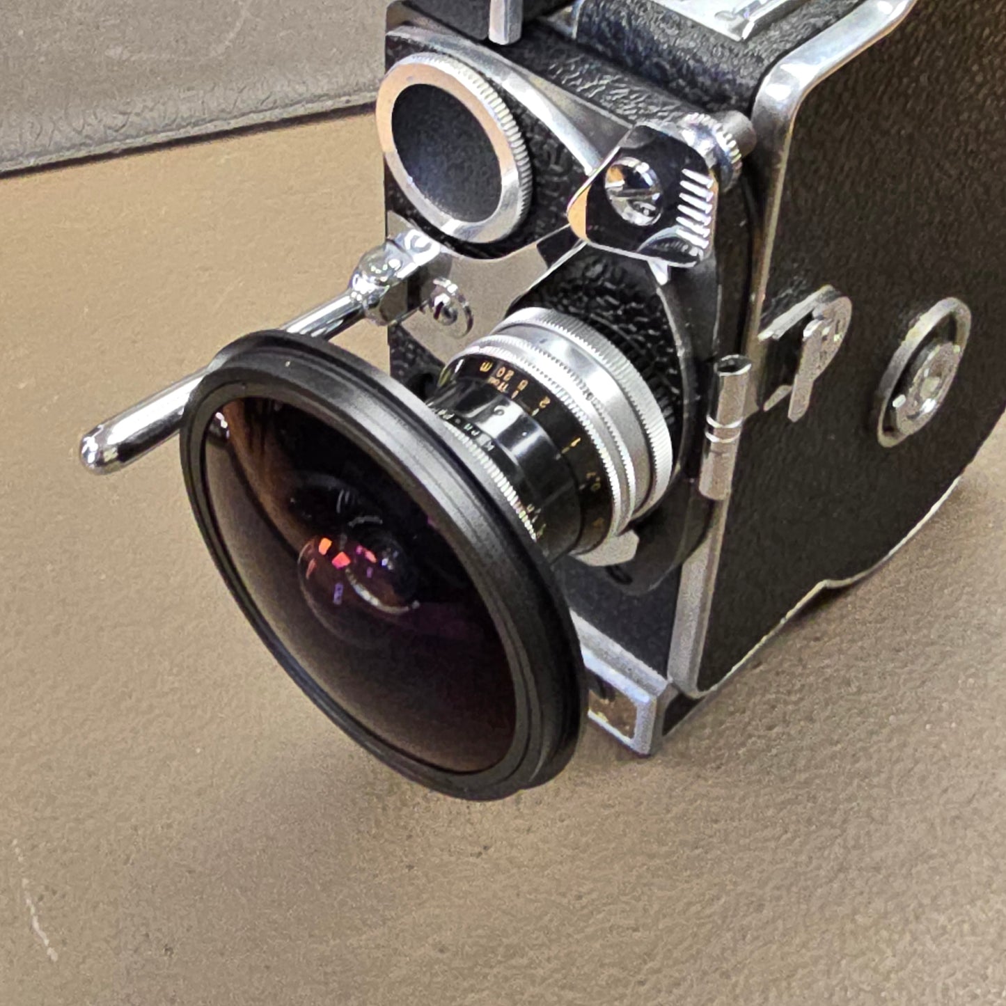 Super Fisheye 4.5mm Lens Attachment for Switar 16mm